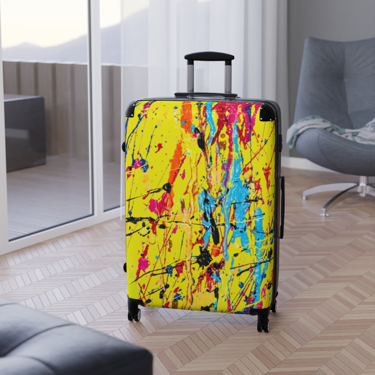 FZ Paint Splash Travel Suitcase
