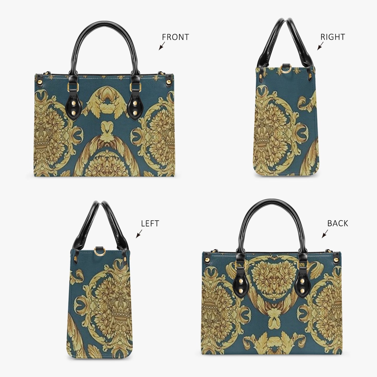 FZ  Concise Type Women's Tote Bag JetPrint