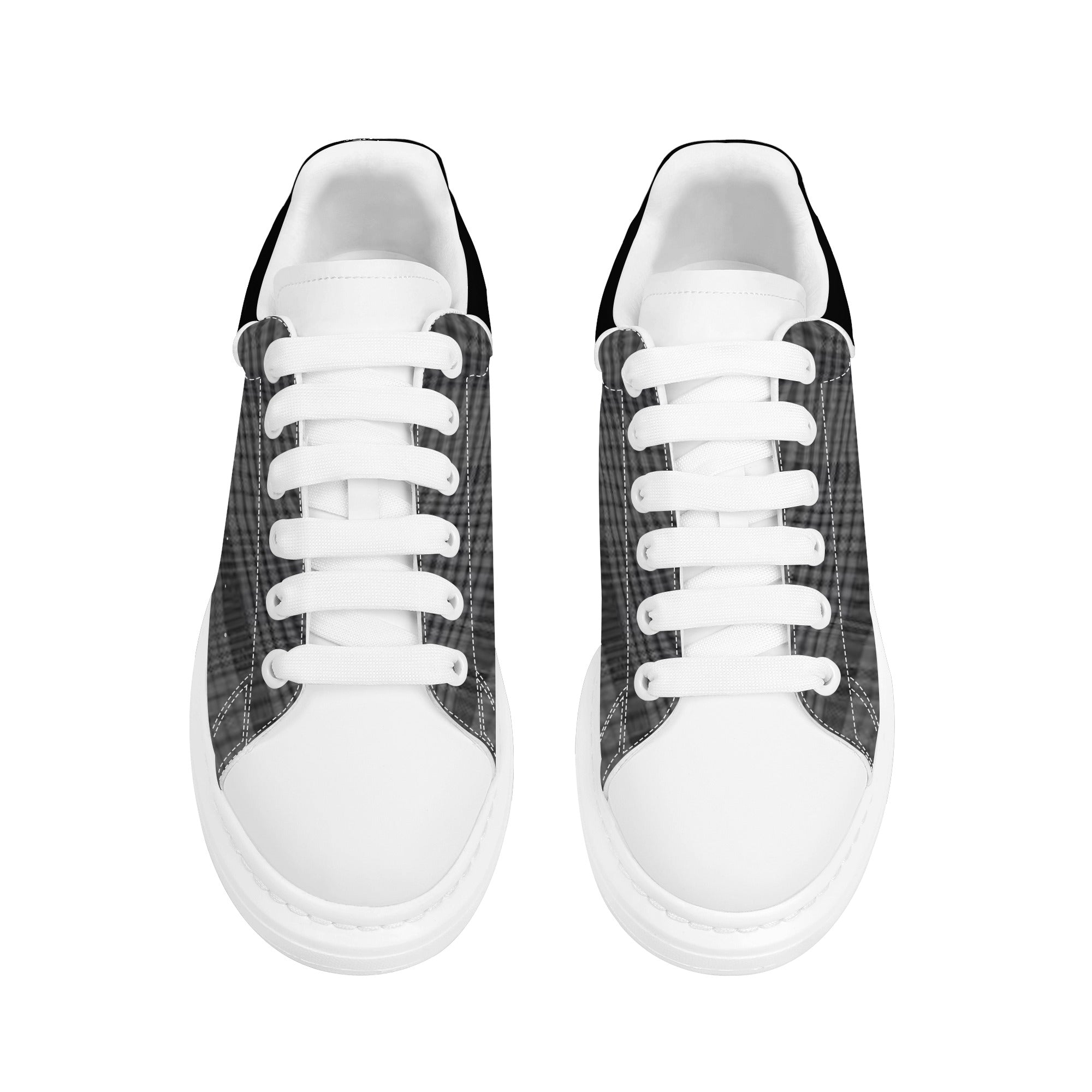 FZ Men's White Tongue Chunky Shoes - FZwear