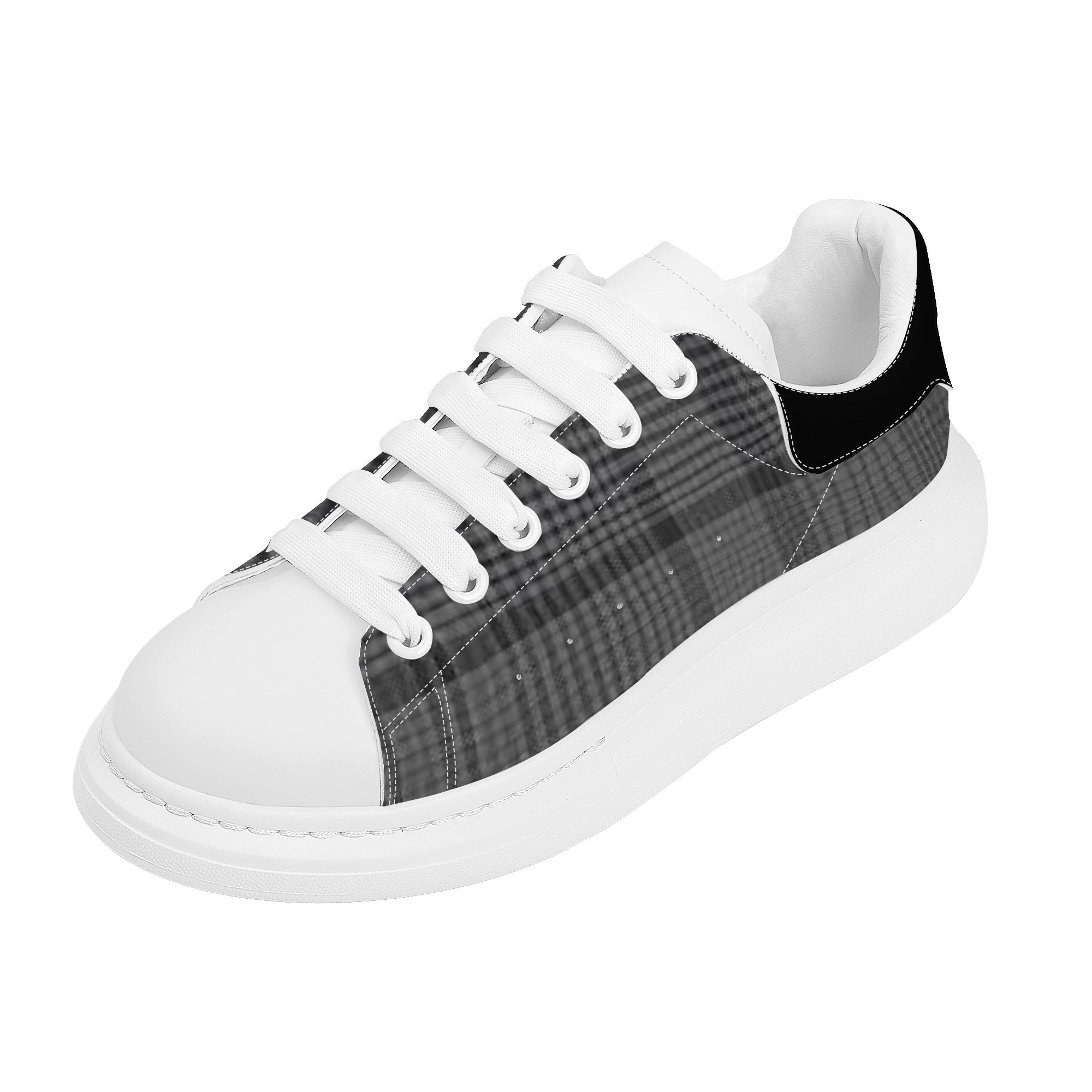 FZ Men's White Tongue Chunky Shoes - FZwear