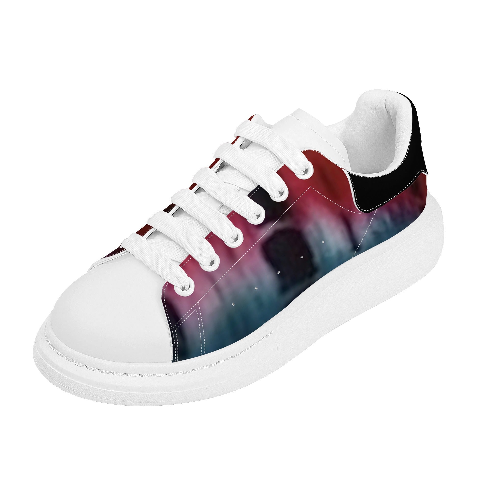 FZ Men's White Tongue Chunky Shoes - FZwear