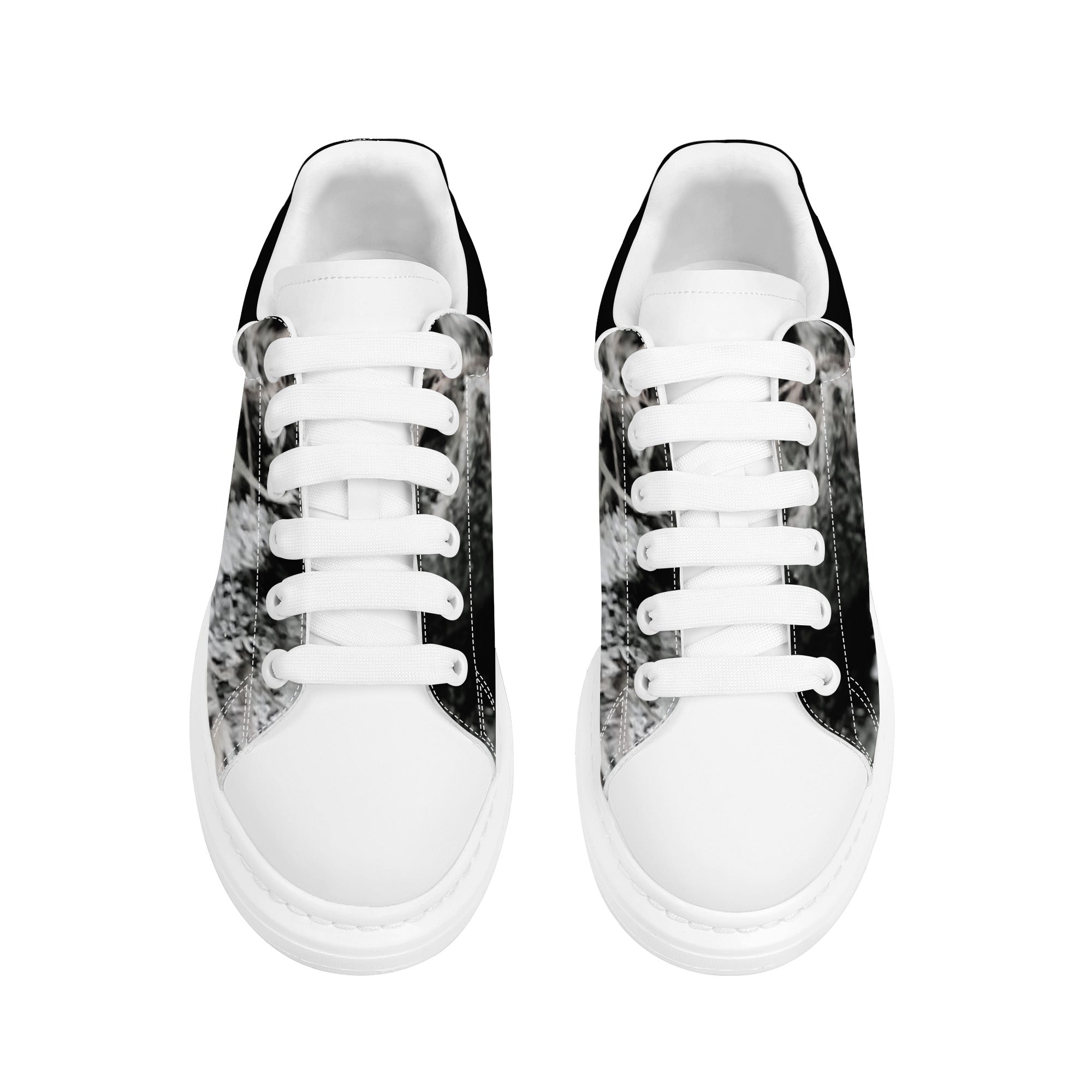 FZ Men's White Tongue Chunky Shoes - FZwear