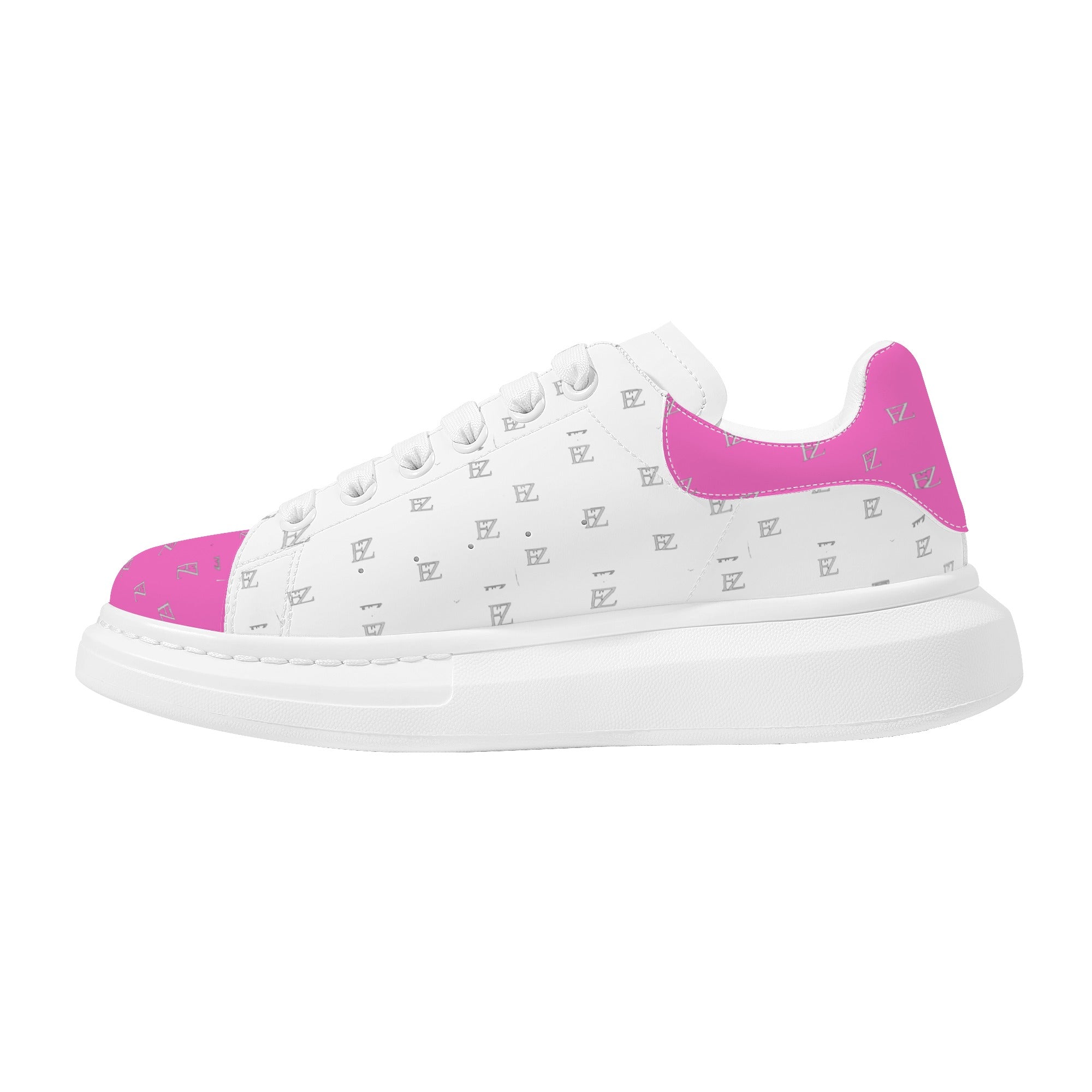 FZ Men's White Tongue Chunky Shoes - FZwear