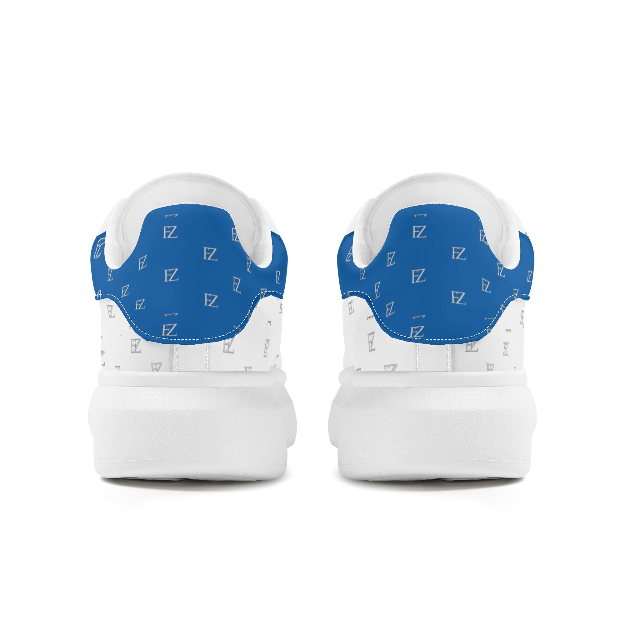 FZ Men's White Tongue Chunky Shoes - FZwear