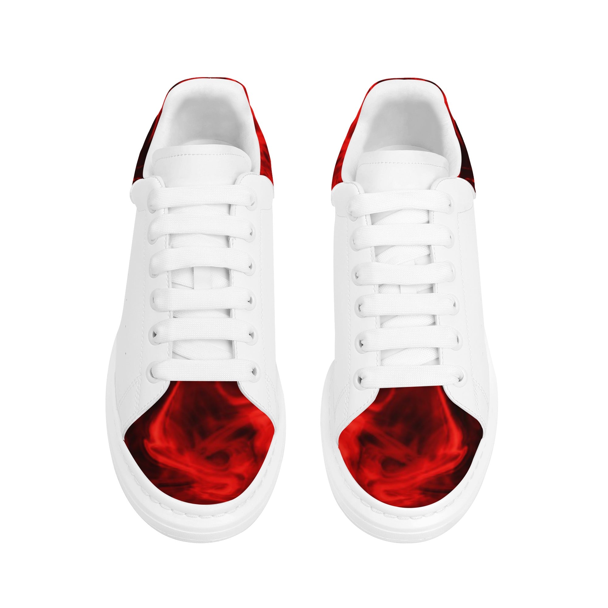 FZ Men's White Tongue Chunky Shoes - FZwear