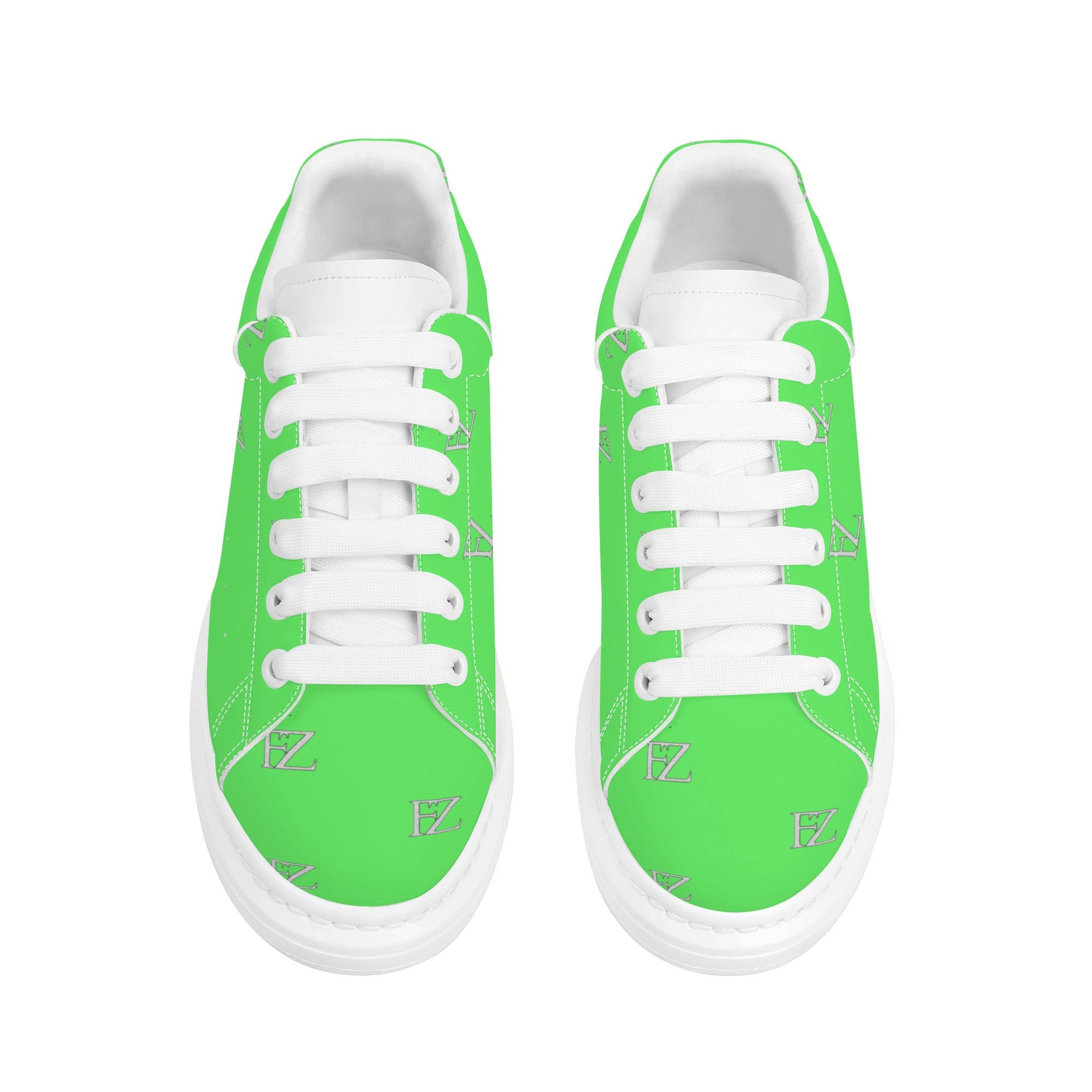 FZ Men's White Tongue Chunky Shoes - FZwear