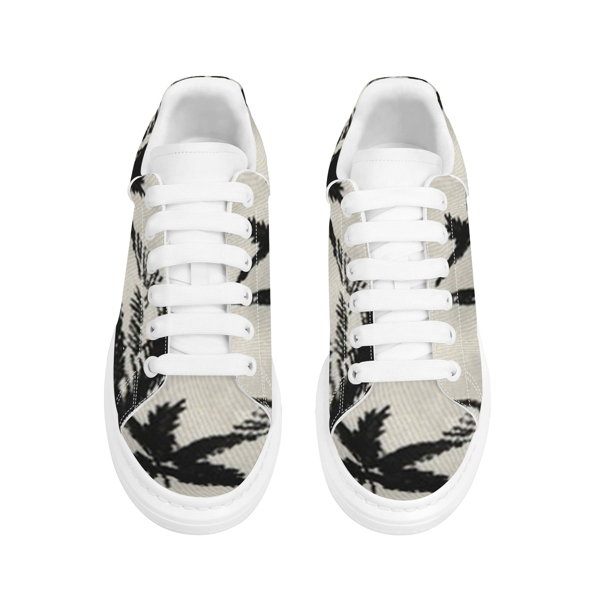 FZ Men's White Tongue Chunky Shoes - FZwear