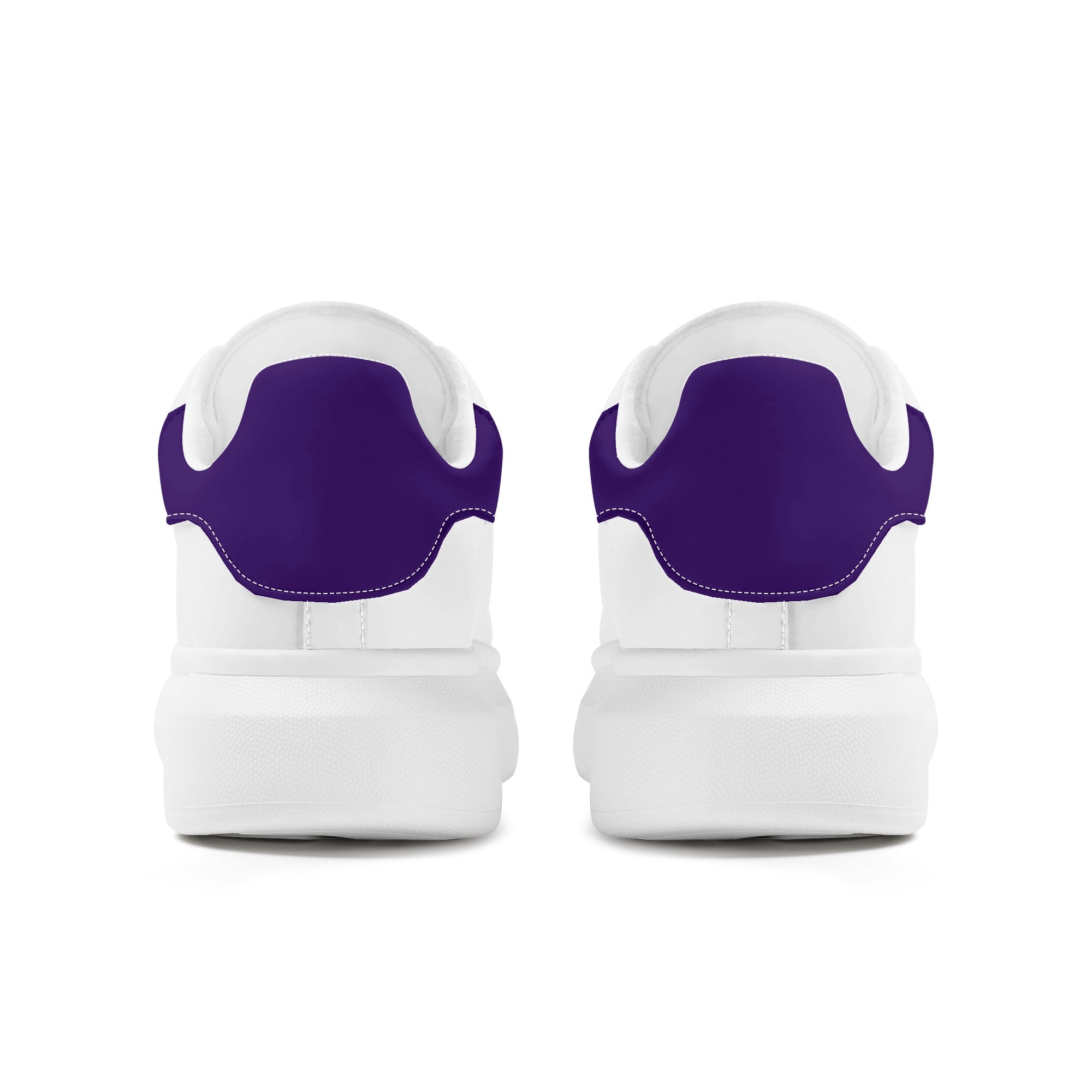 FZ Women's White Tongue Low Top Chunky Shoes - FZwear