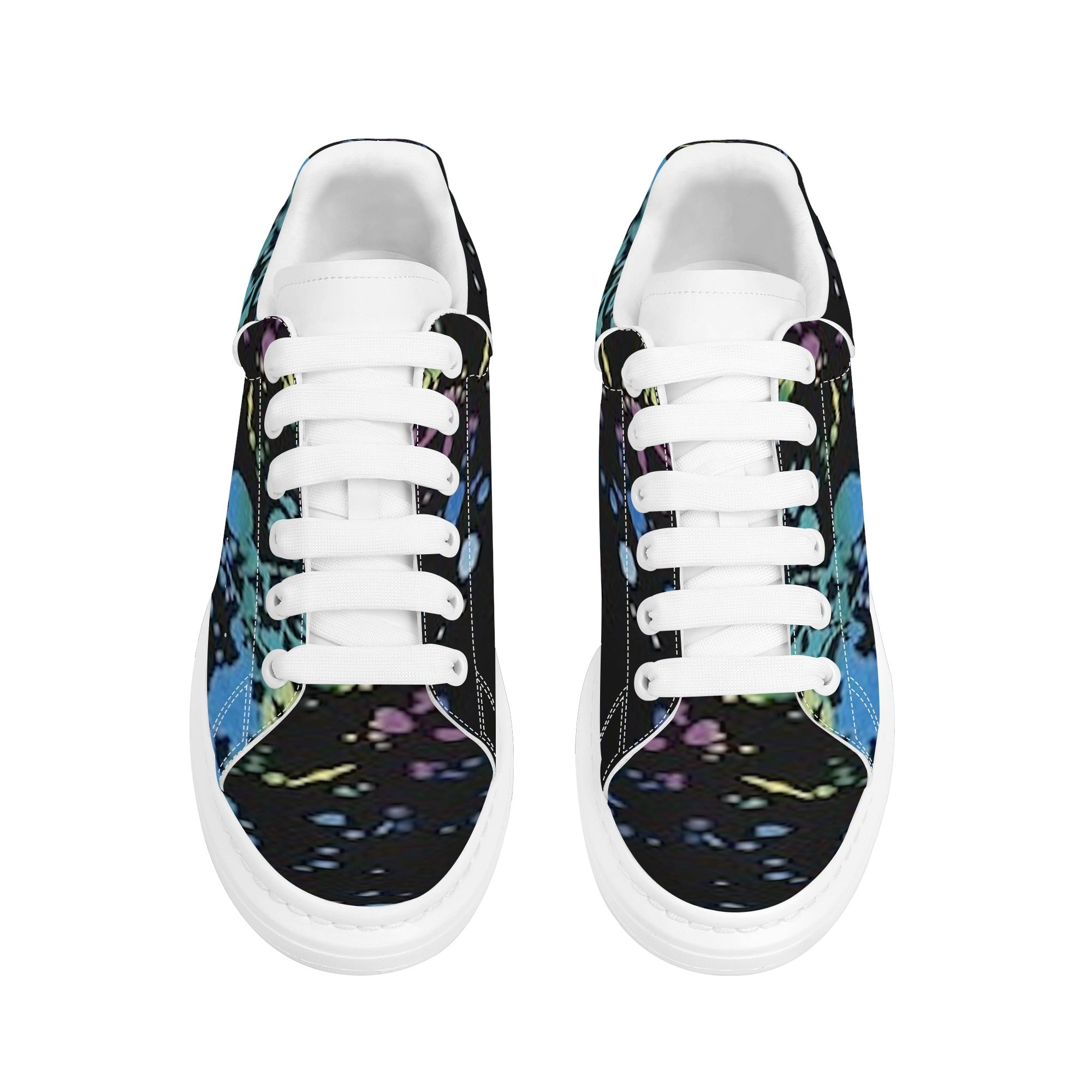 FZ Men's White Tongue Chunky Shoes - FZwear