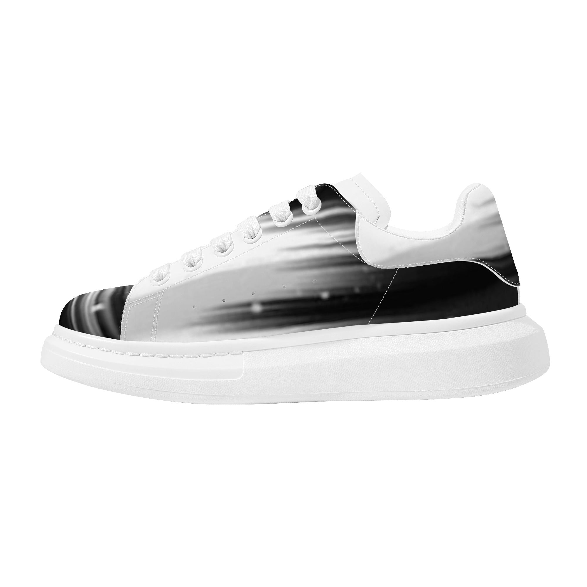 FZ Men's White Tongue Chunky Shoes - FZwear