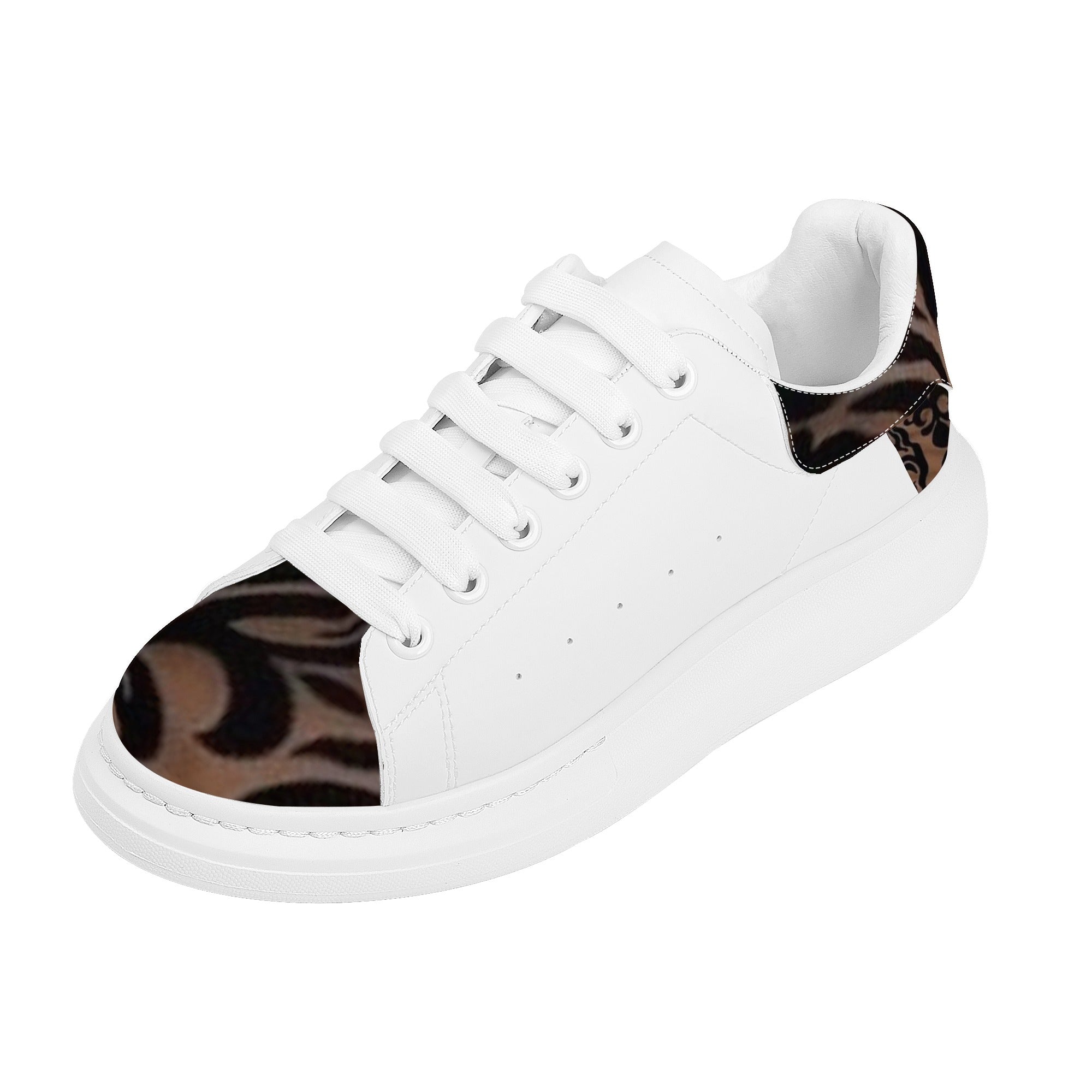 FZ Mens White Tongue Chunky Shoes - FZwear