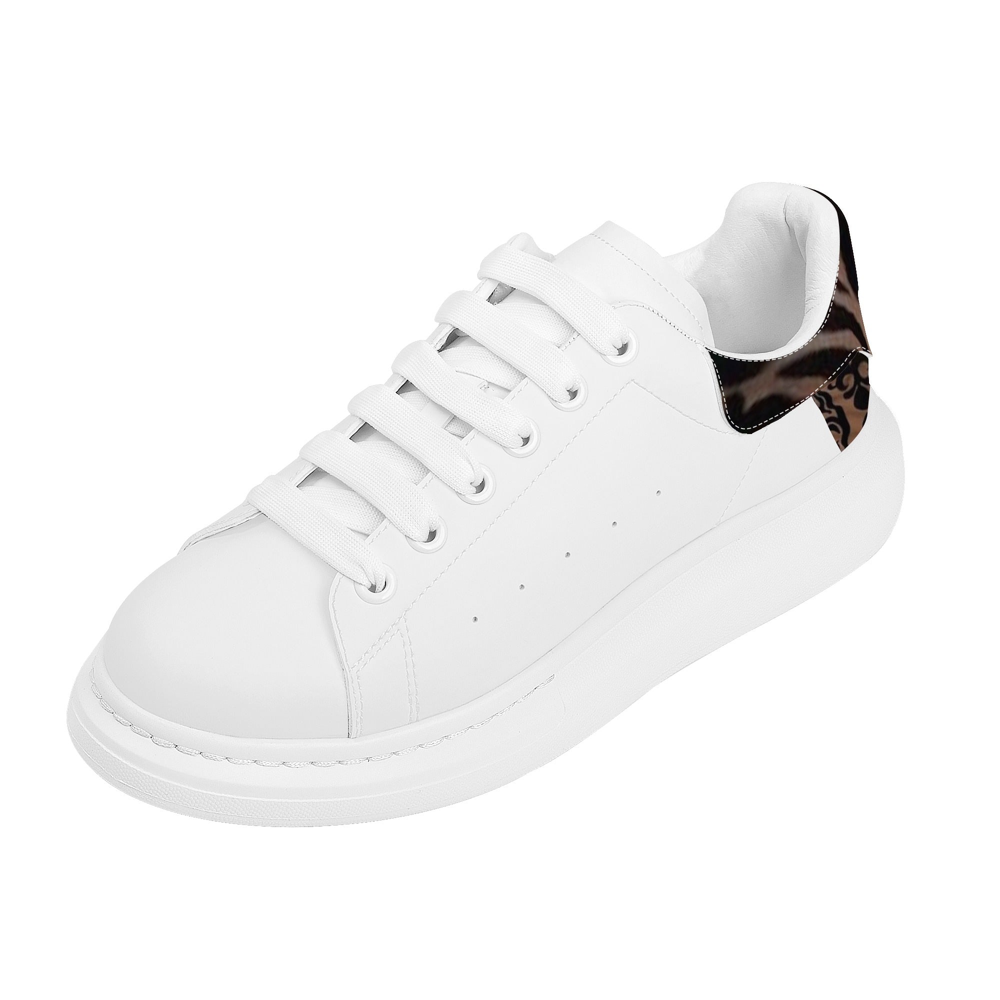 FZ Mens White Tongue Chunky Shoes - FZwear