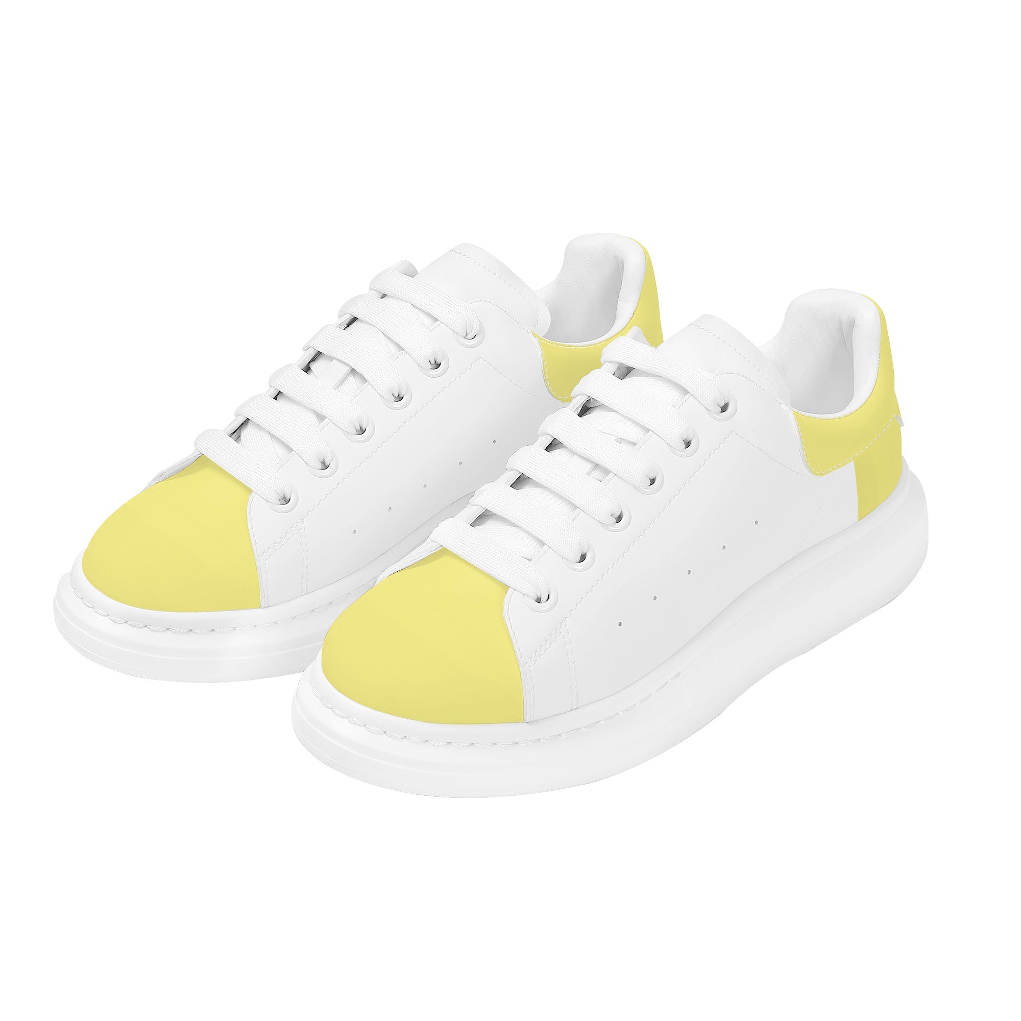 FZ Mens White Tongue Chunky Shoes - FZwear