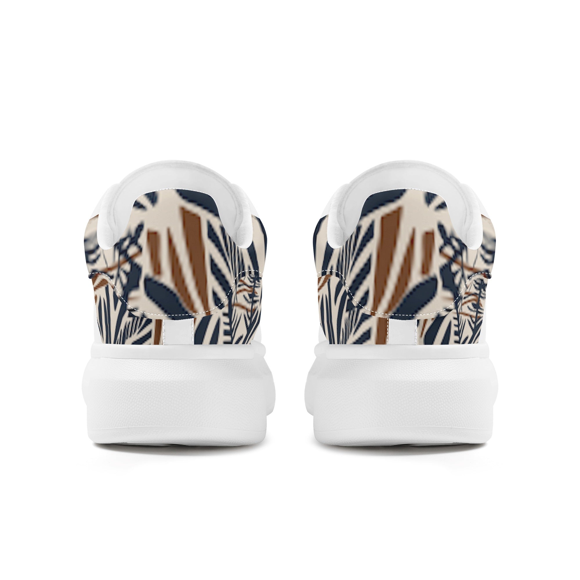 FZ Mens White Tongue Chunky Shoes - FZwear