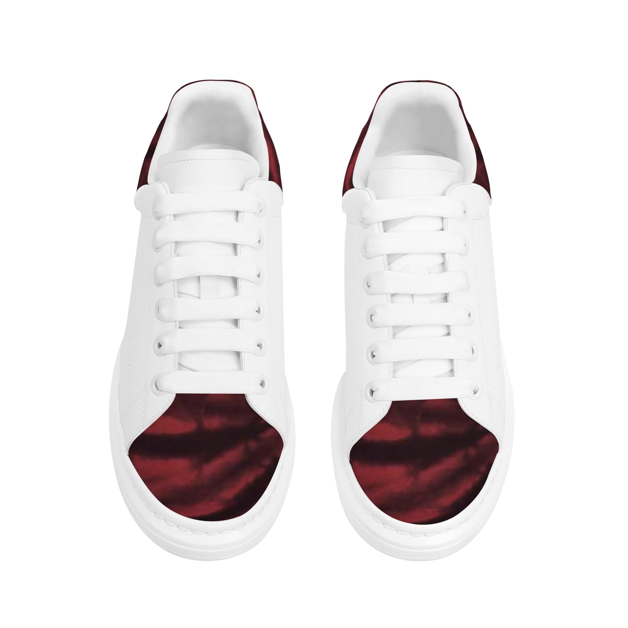 FZ Mens White Tongue Chunky Shoes - FZwear