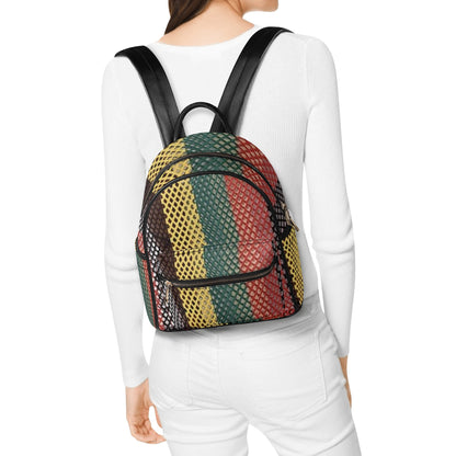 FZ Women's Casual PU Rasta Backpack - FZwear