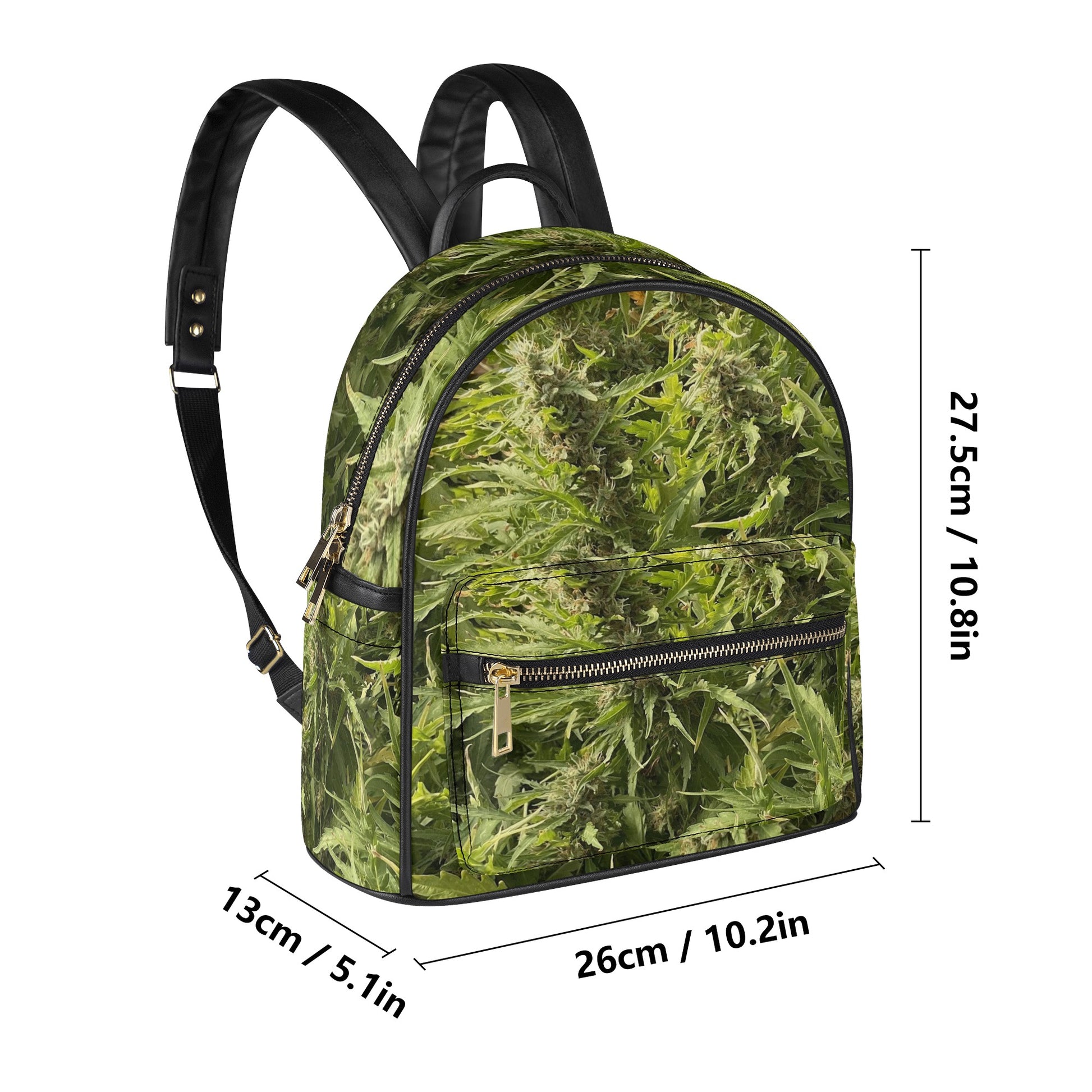 FZ Women's Casual PU Weed Backpack - FZwear