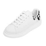 FZ Women's White Tongue Low Top Chunky Shoes - FZwear