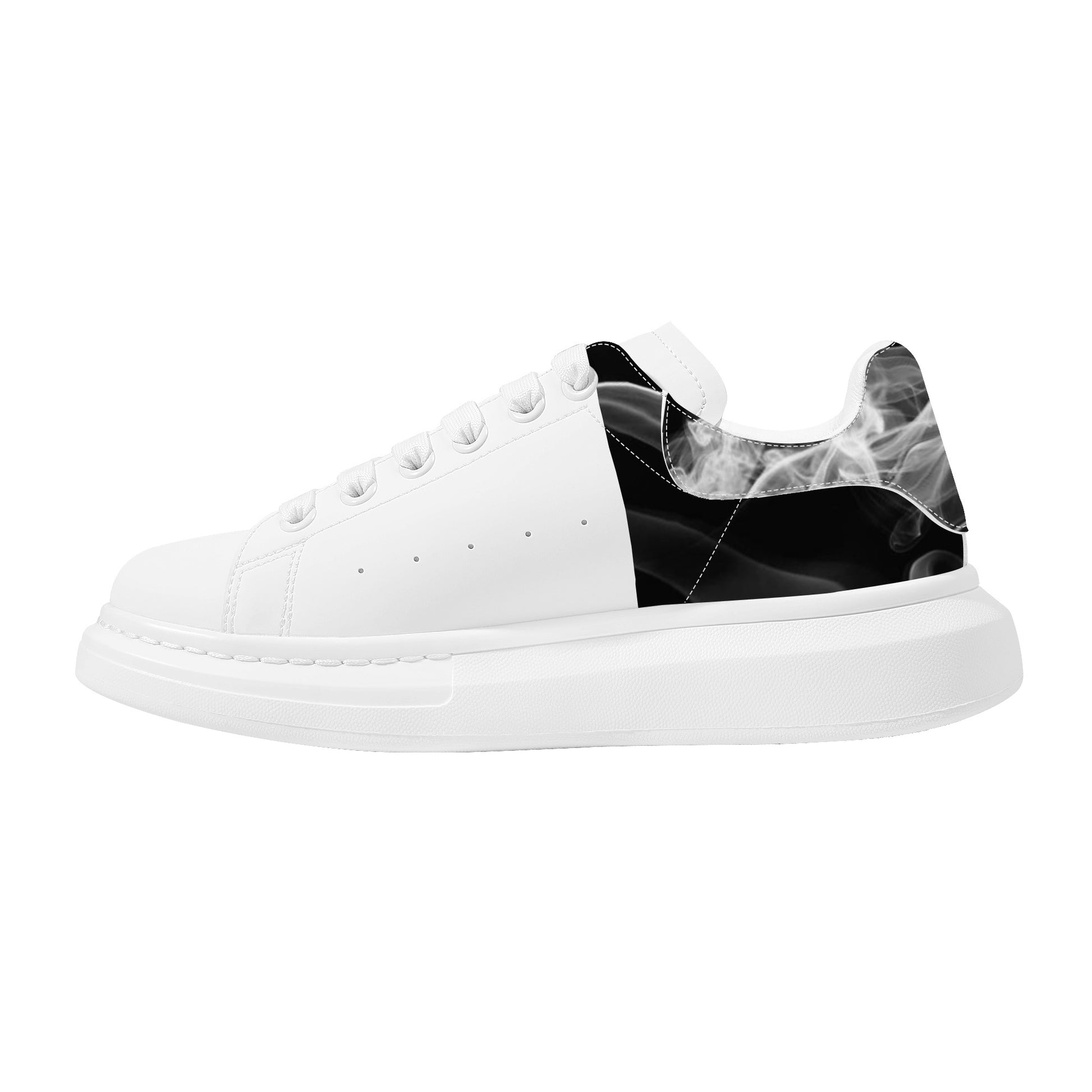 Mens White Low Top Chunky Shoes - FZwear