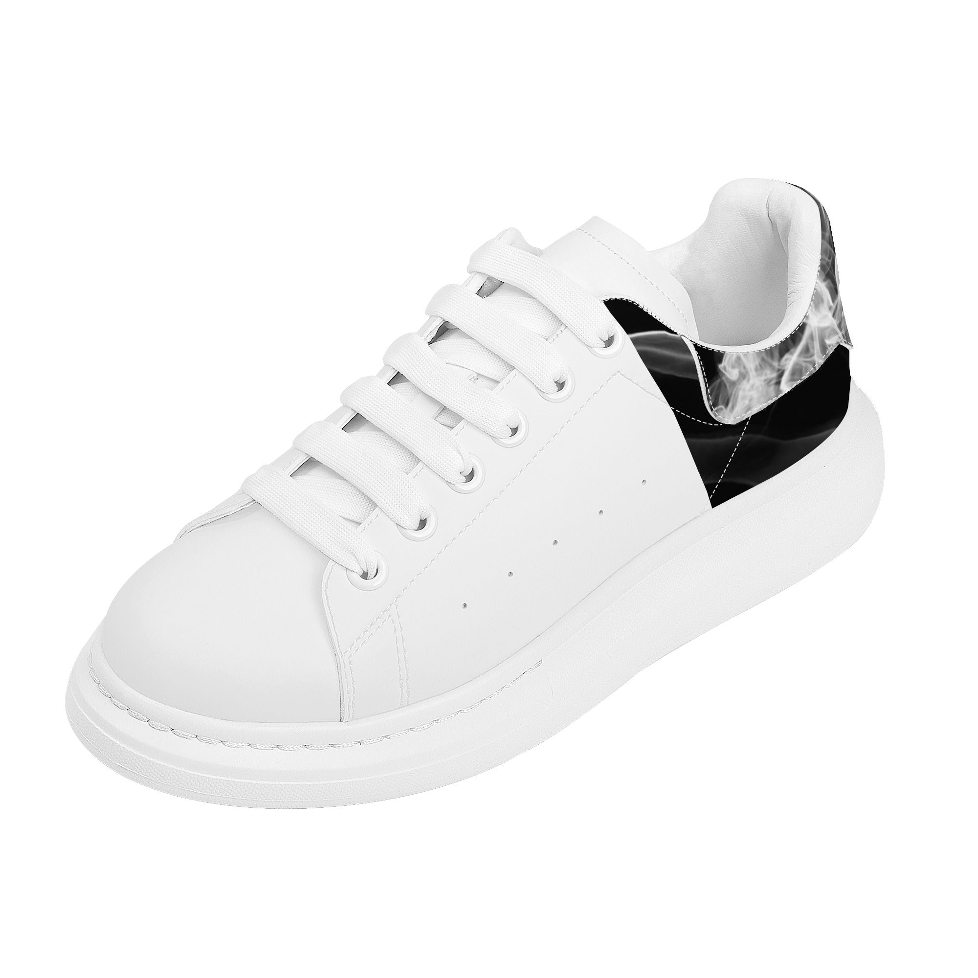 Mens White Low Top Chunky Shoes - FZwear