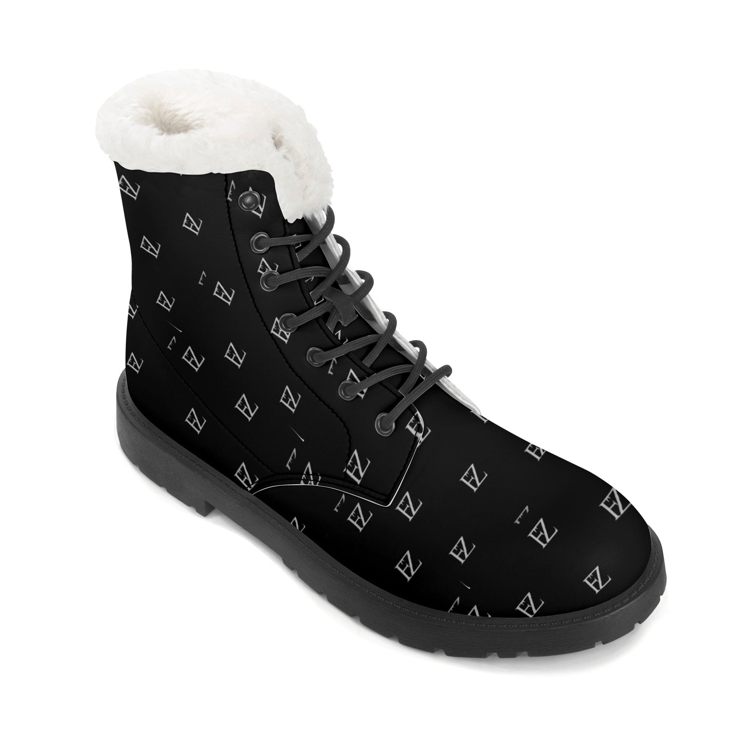 FZ Women's Faux Fur Leather Boots