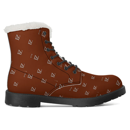 FZ Women's Faux Fur Leather Boots