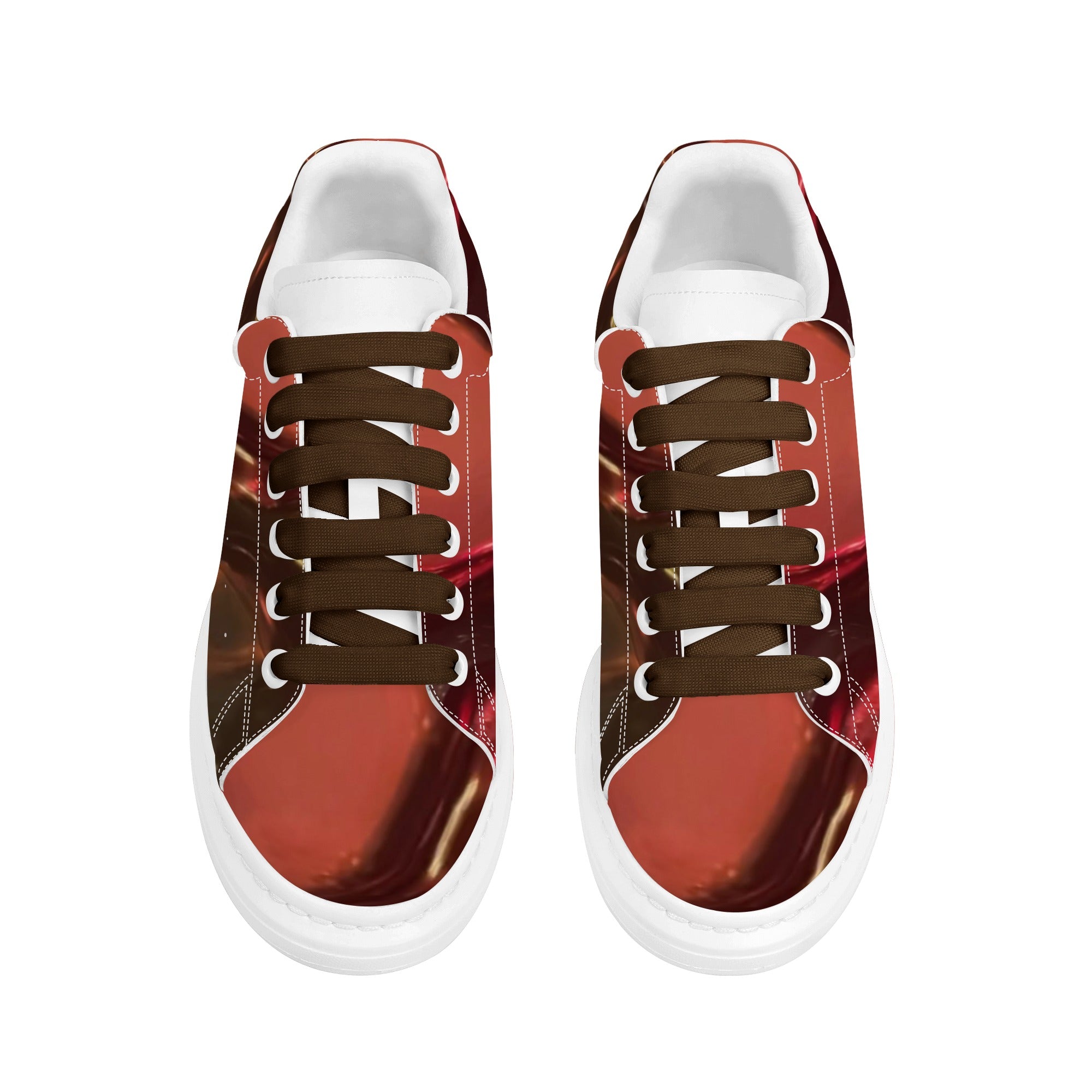 FZ Men's White Tongue Chunky Shoes - FZwear