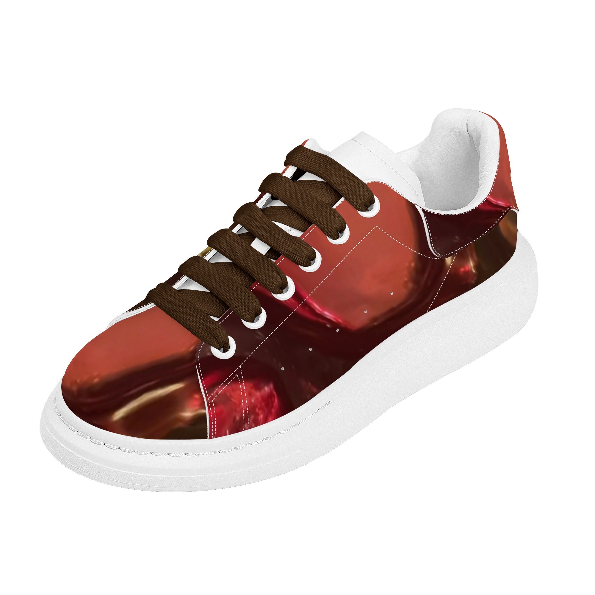 FZ Men's White Tongue Chunky Shoes - FZwear