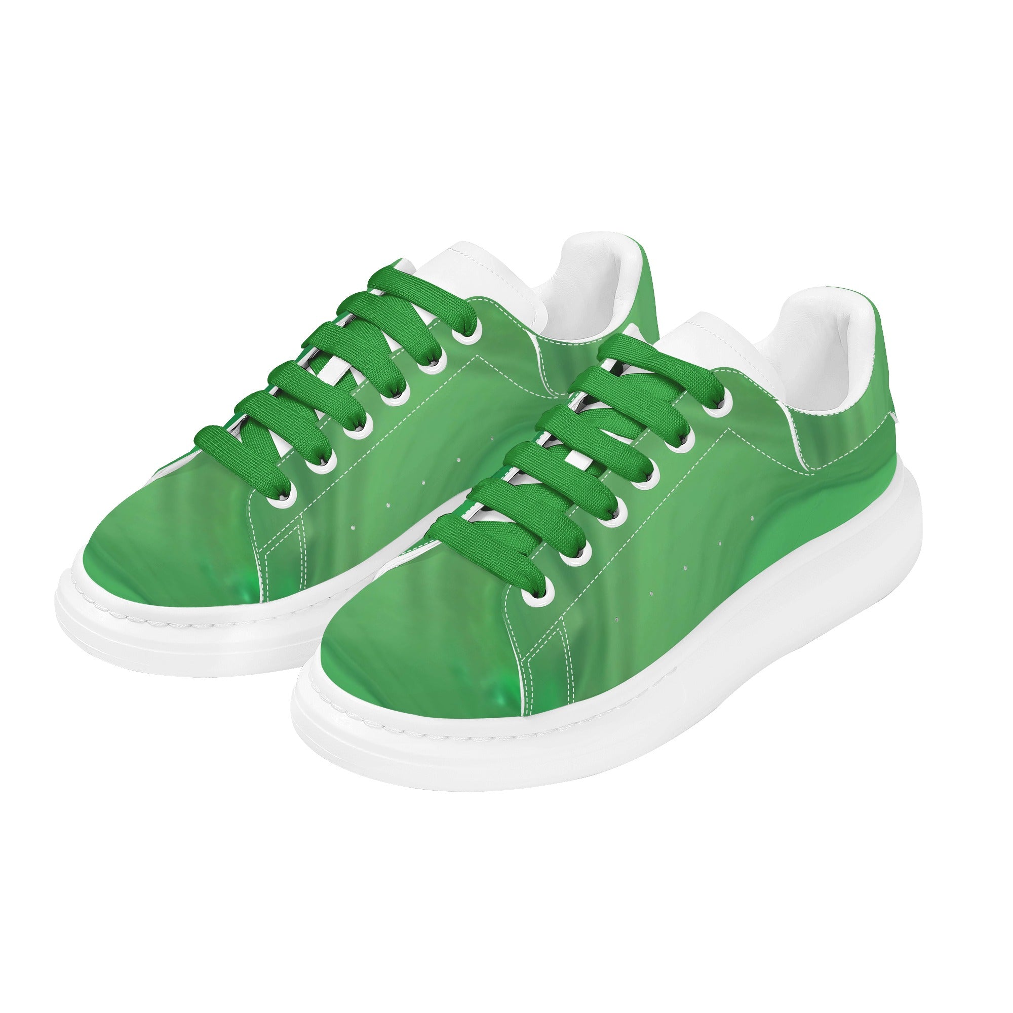 FZ Men's White Tongue Chunky Shoes - FZwear