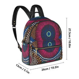 FZ Women's African Print Casual PU Backpack - FZwear