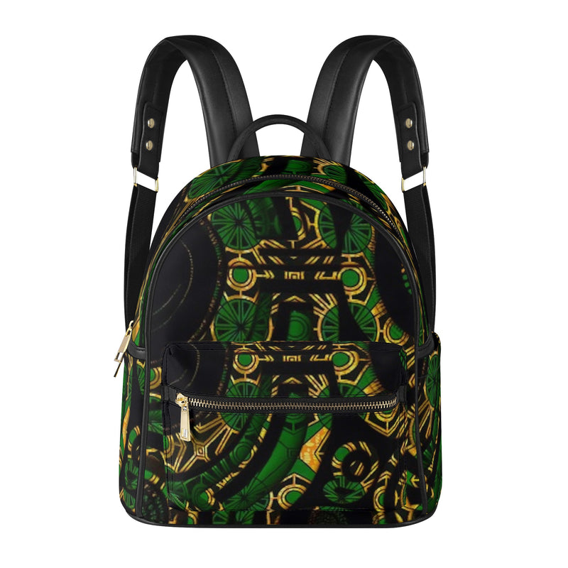 FZ African Print Casual PU Backpack - FZwear