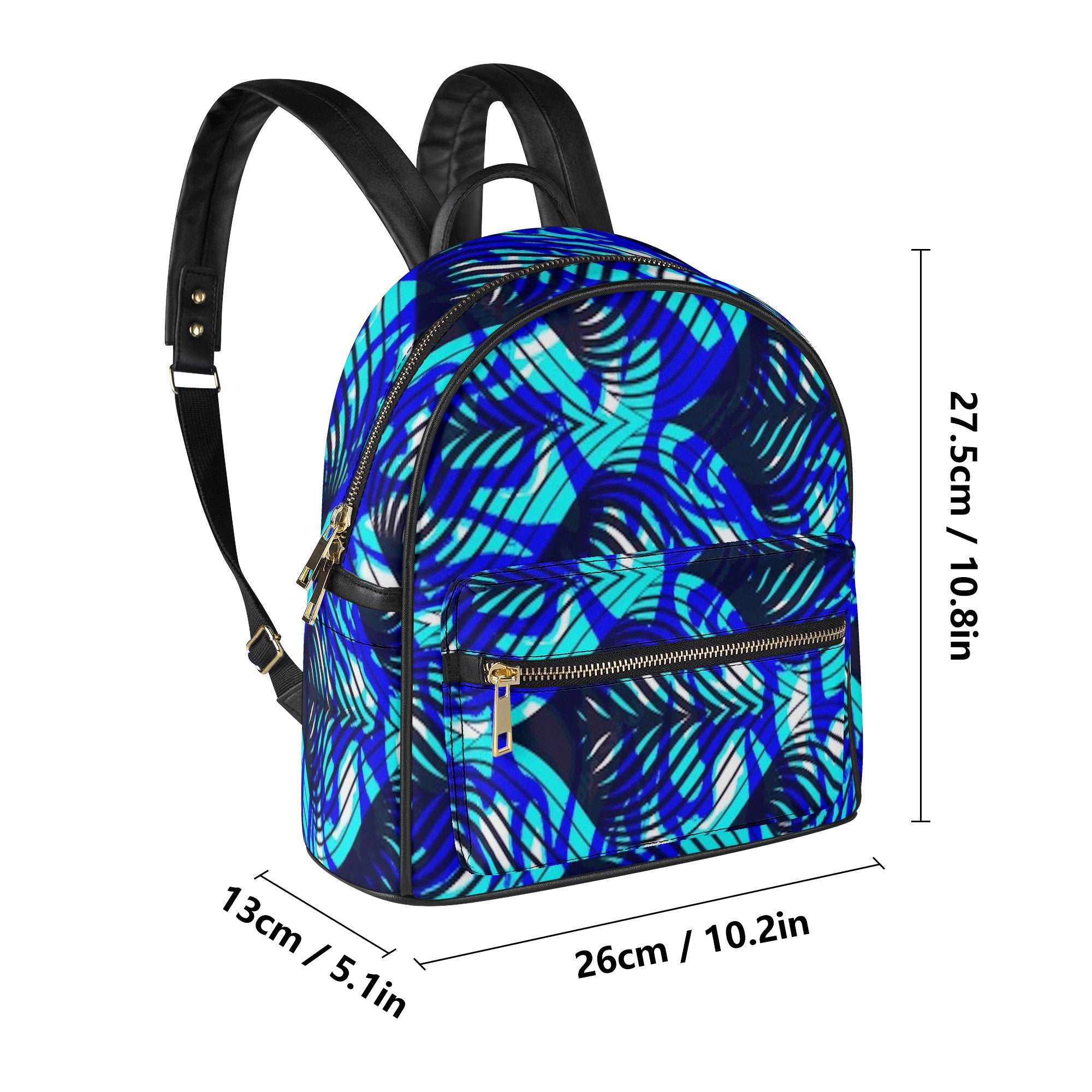 FZ African Print Casual PU Backpack - FZwear