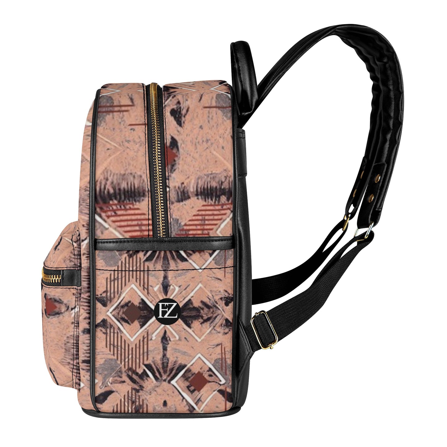 FZ African Print Casual PU Backpack - FZwear