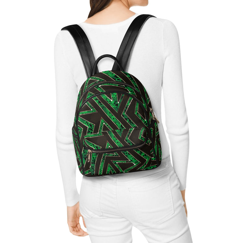 FZ African Print Casual PU Backpack - FZwear