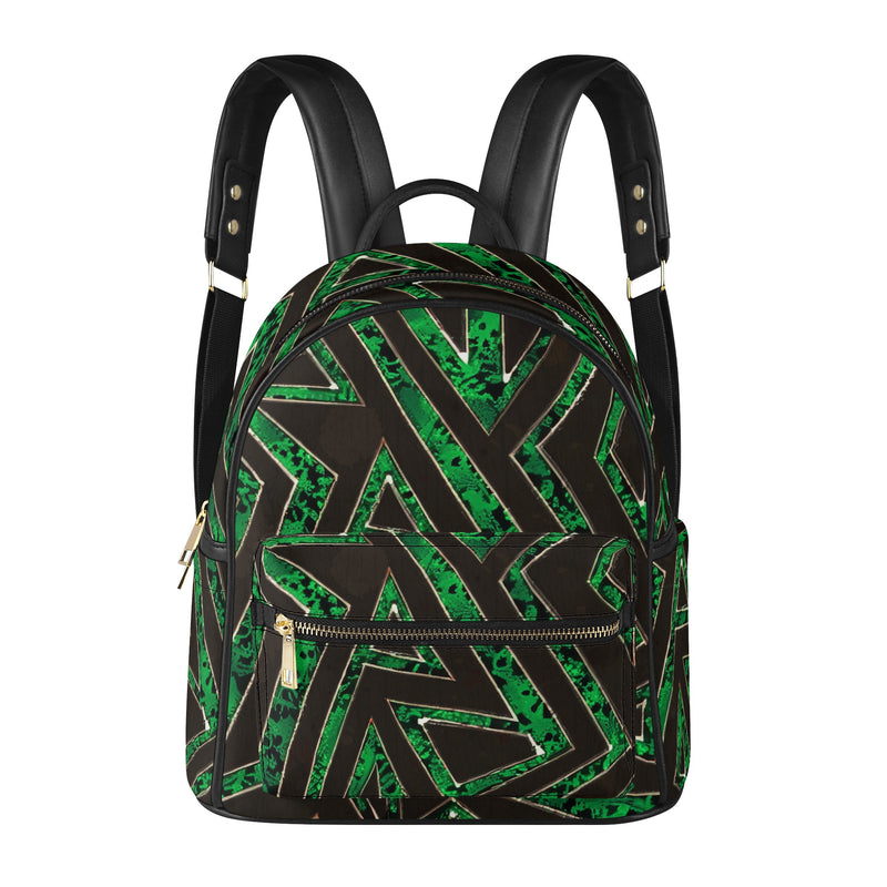 FZ African Print Casual PU Backpack - FZwear