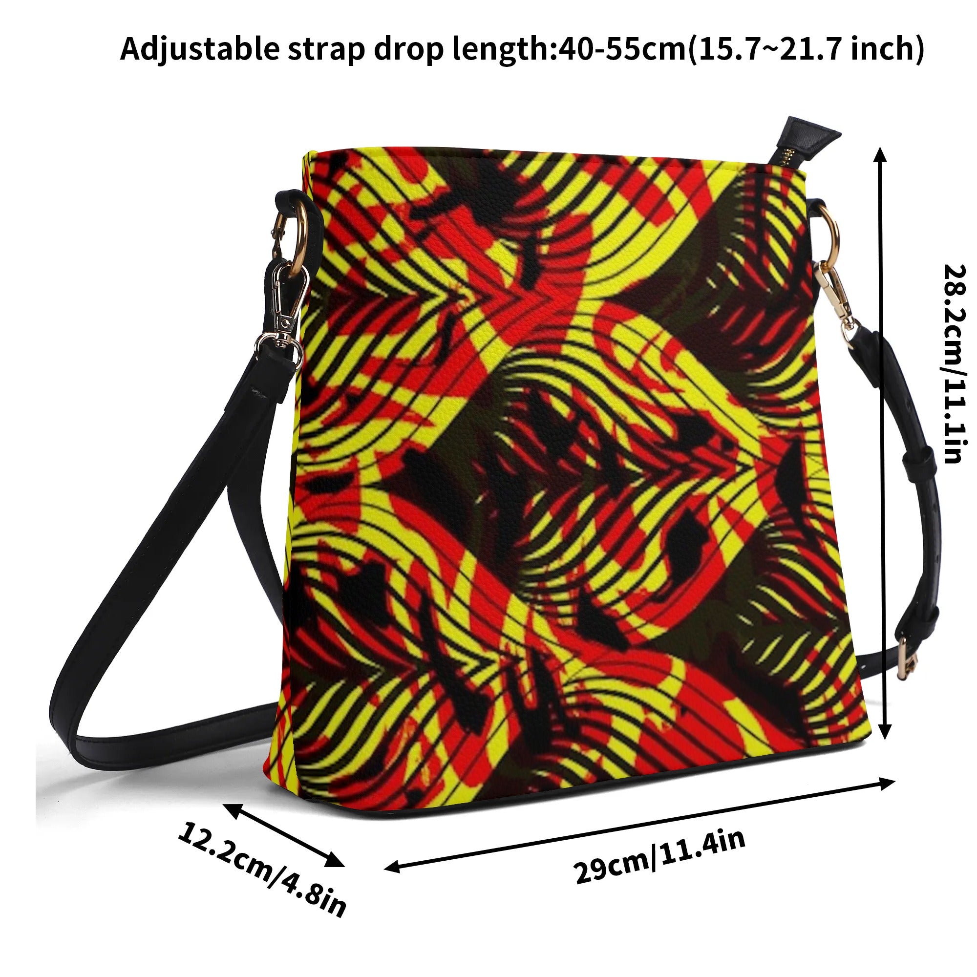 FZ Women's PU Bucket Bag Shoulder Bag - FZwear