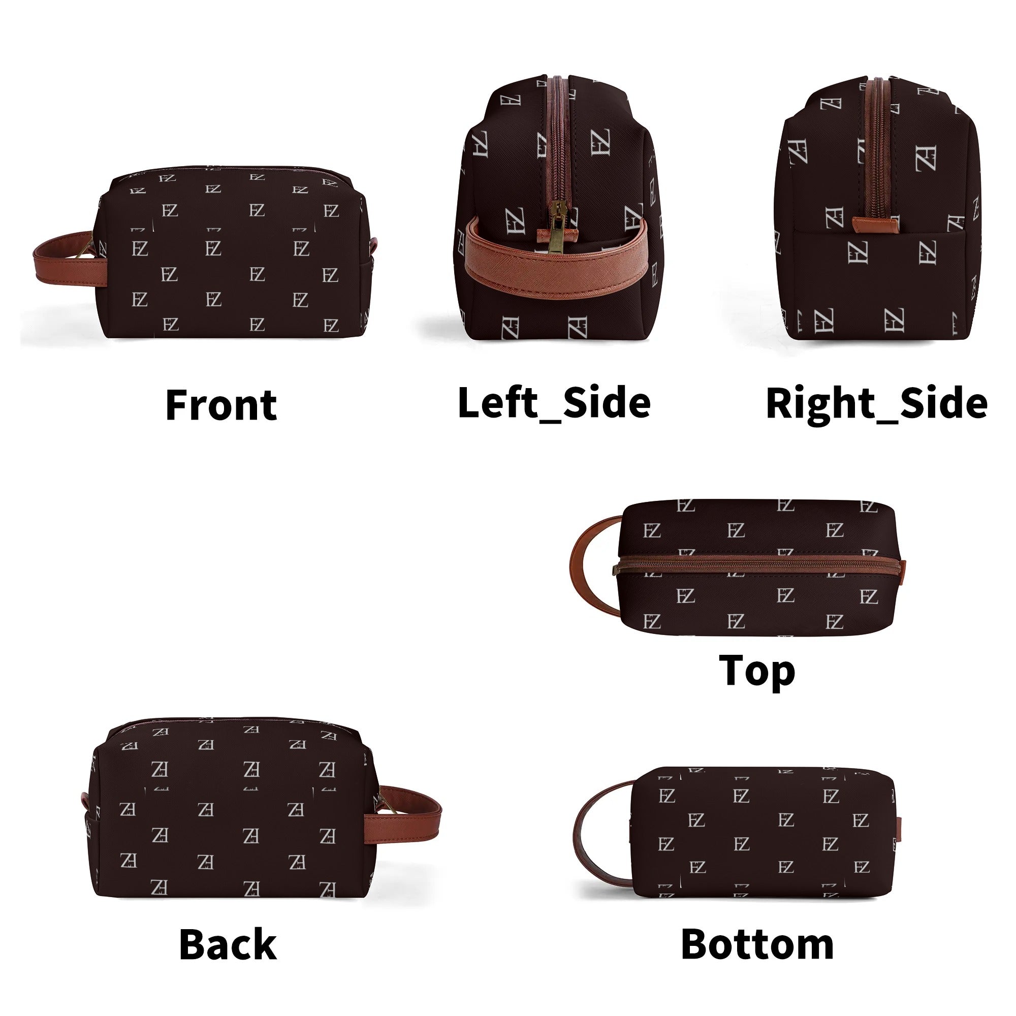 FZ Travel PU Leather Toiletry Bag - FZwear