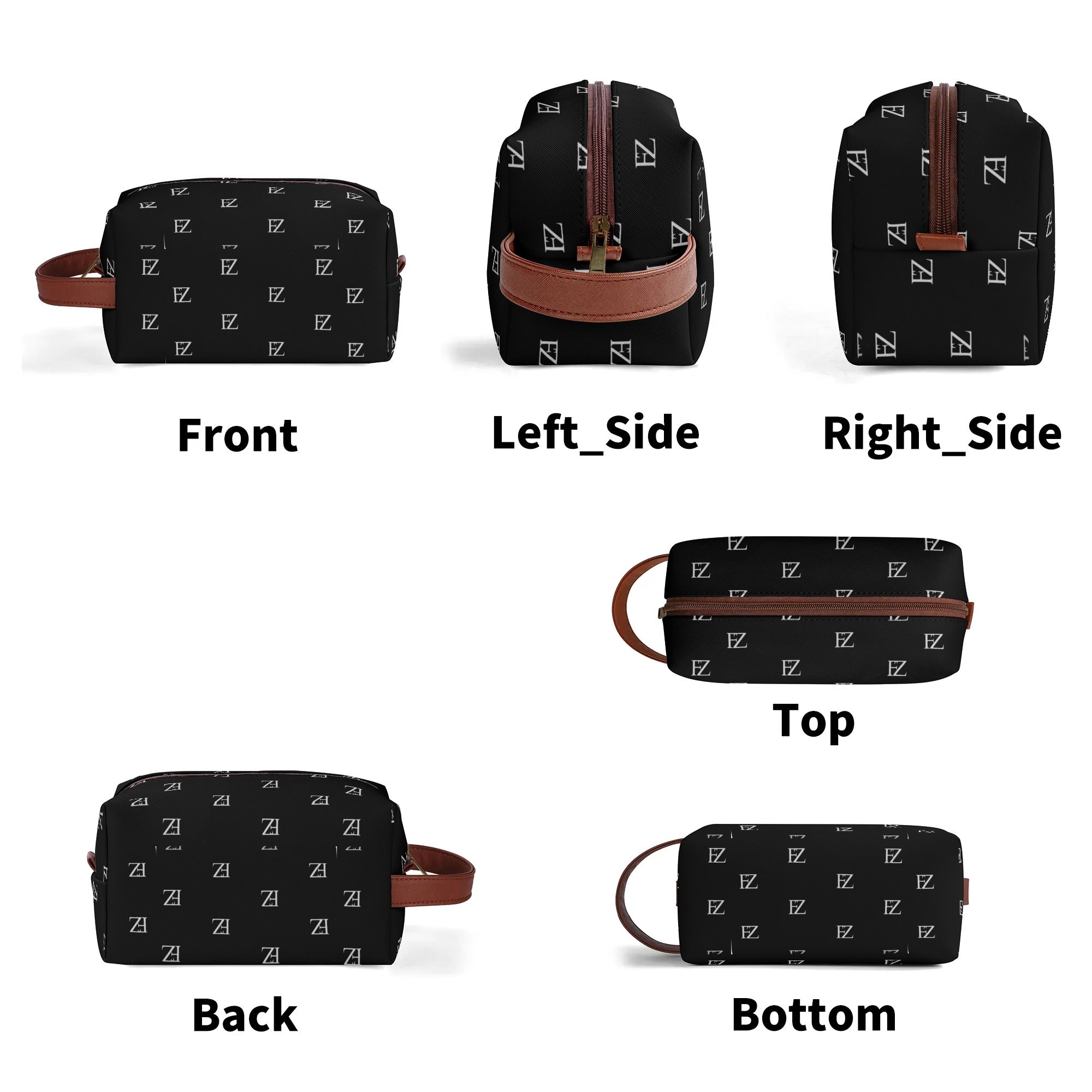 FZ Travel PU Leather Toiletry Bag - FZwear