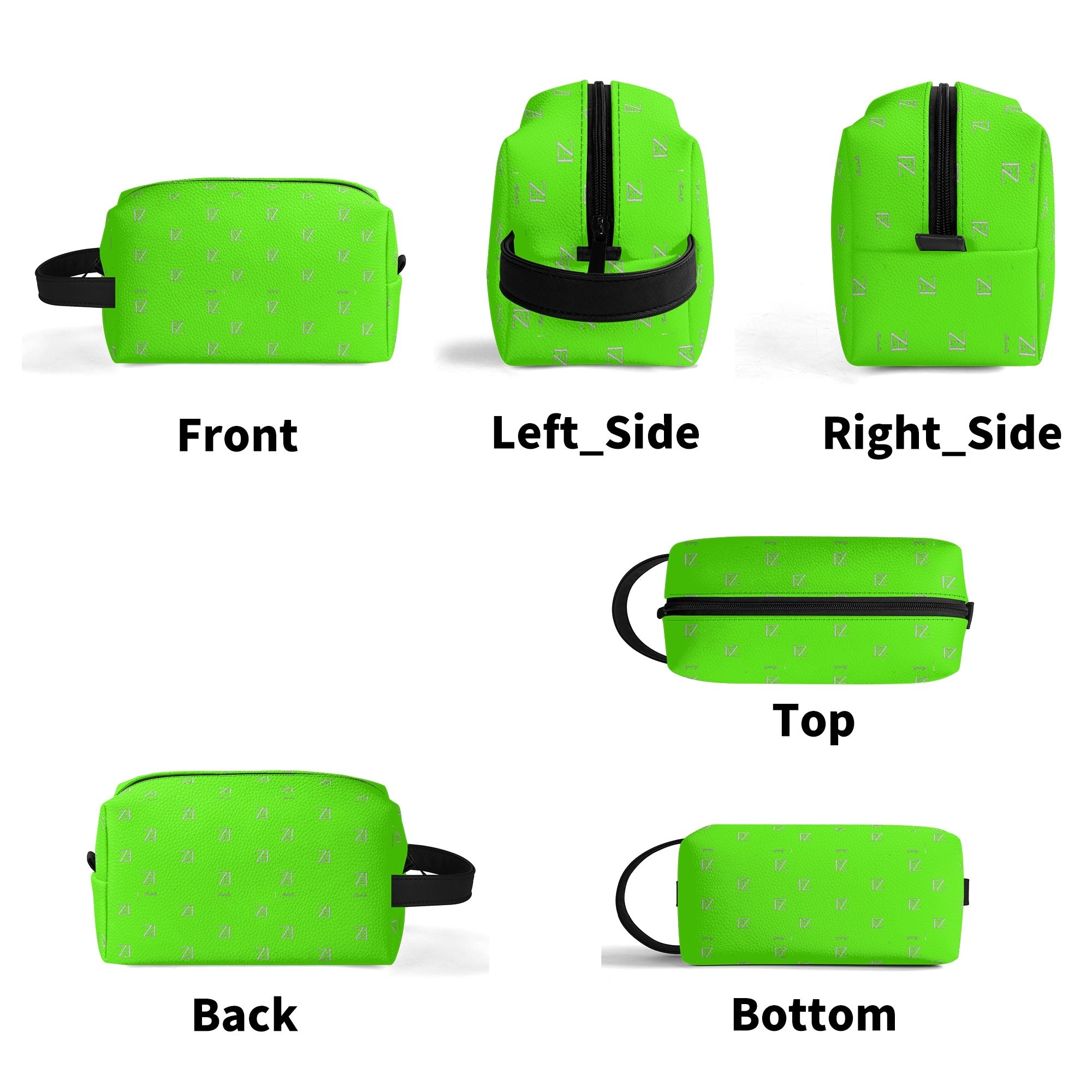 FZ Travel PU Leather Toiletry Bag