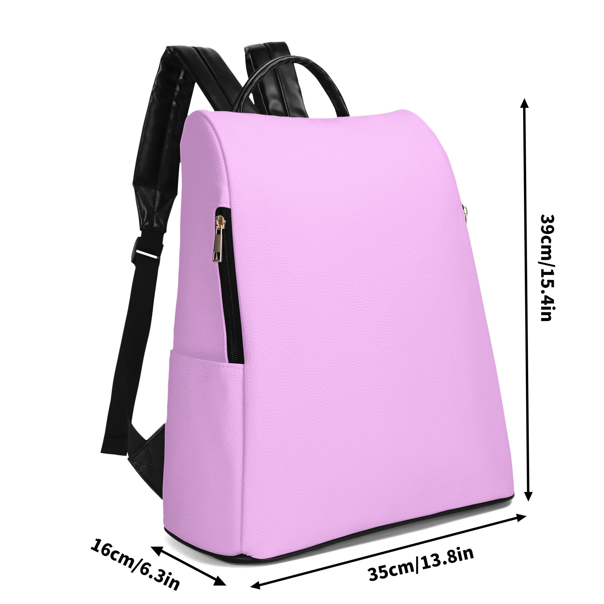 FZ PU Daypack Anti-theft Backpack
