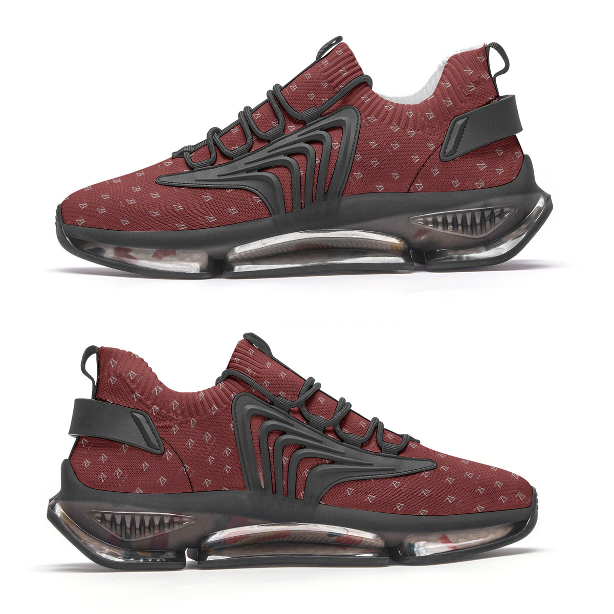 FZ Unisex Low Top Mesh Air Heel React Sneakers