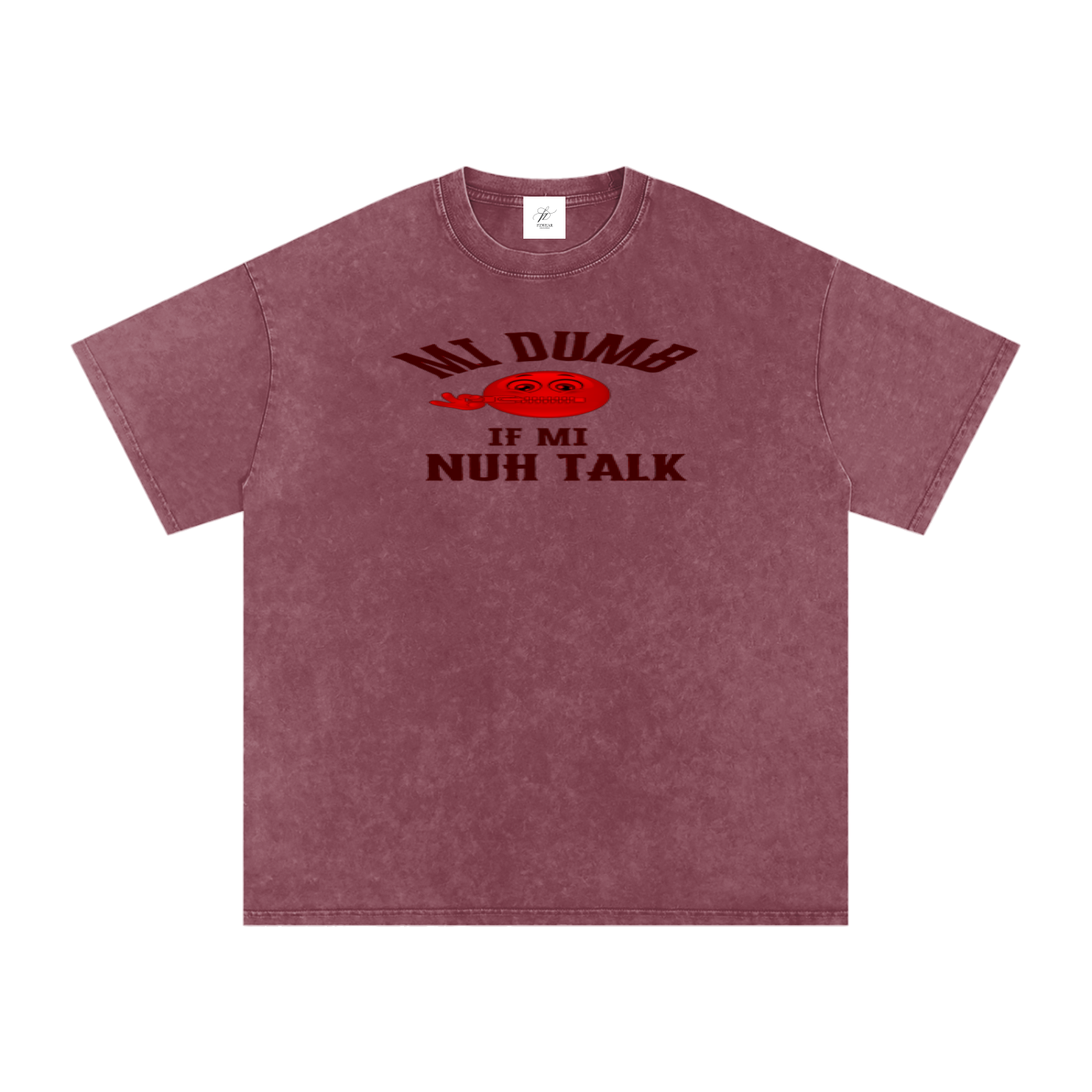 FZ Unisex Acid Wash Oversize Tee