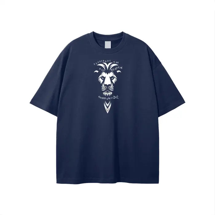 FZ Unisex Streetwear Solid Color Loose Fit FOG Tee