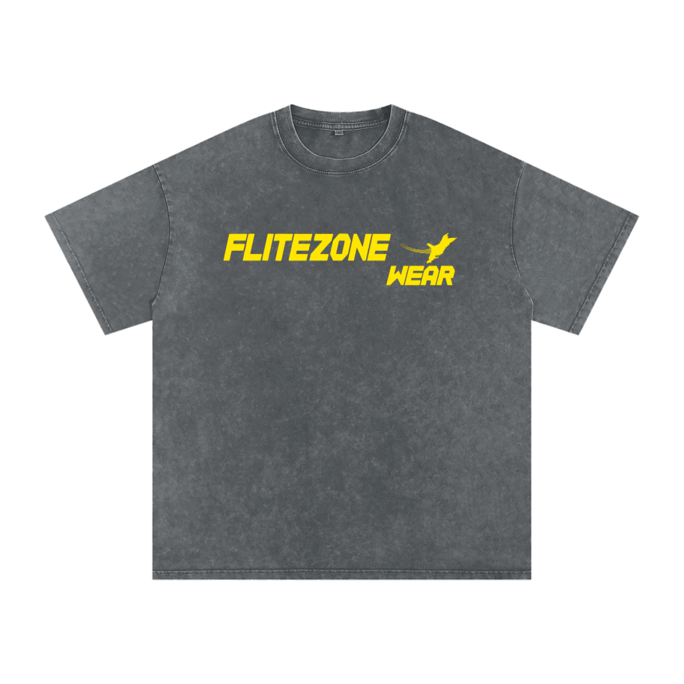 FZ Unisex Snow Washed Oversized Cotton Tee