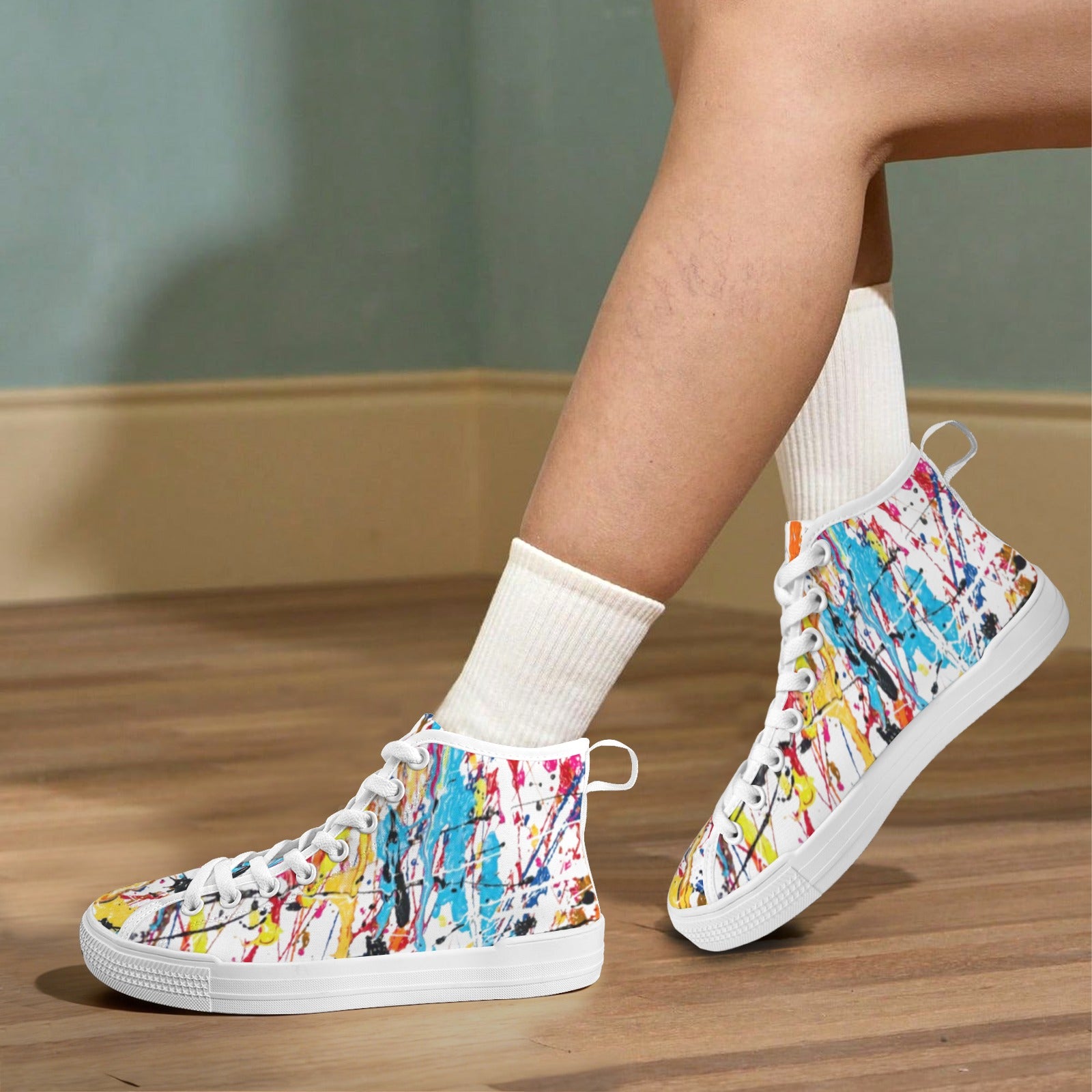 FZ Women's New Vancouver High Top Canvas Shoes