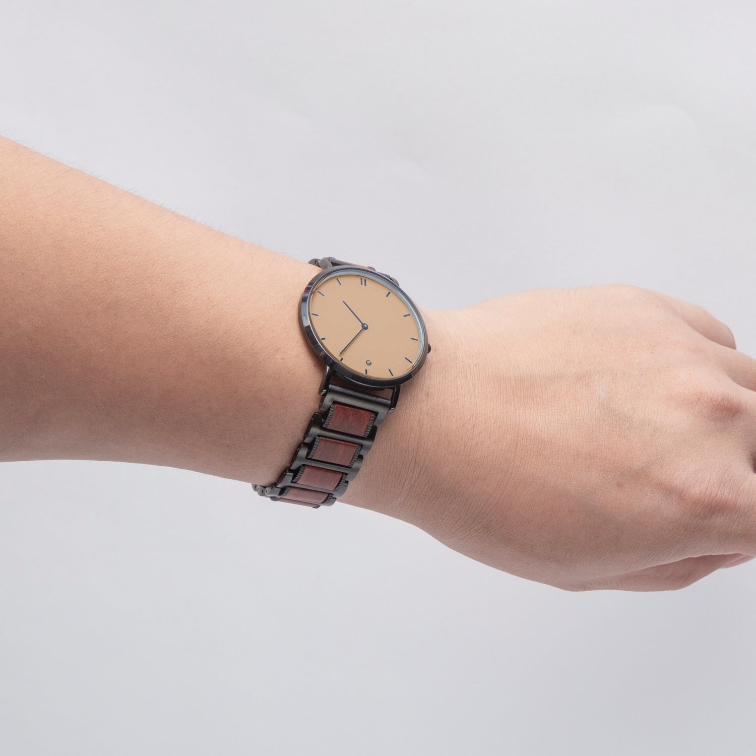 FZ Unisex wooden Strap Quartz Watch - With Indicators - FZwear