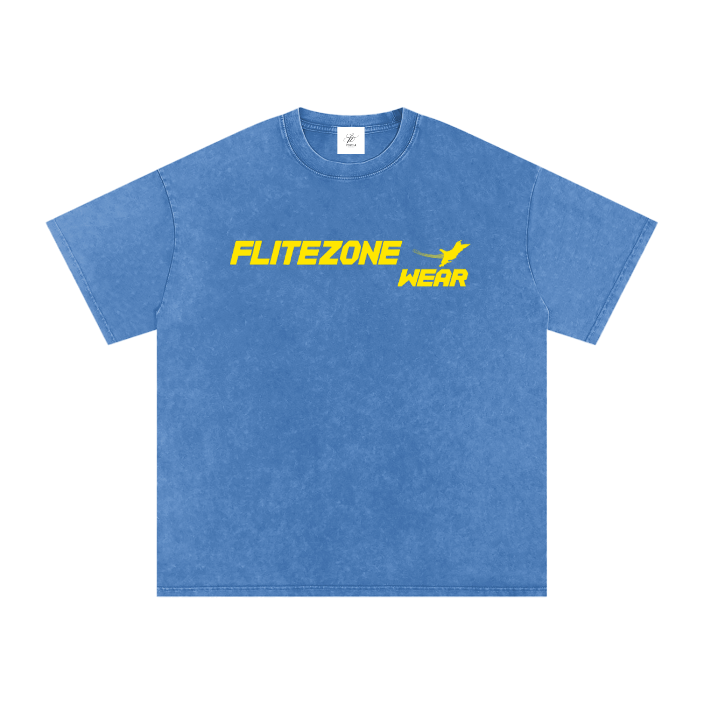 FZ Unisex Snow Washed Oversized Cotton Tee