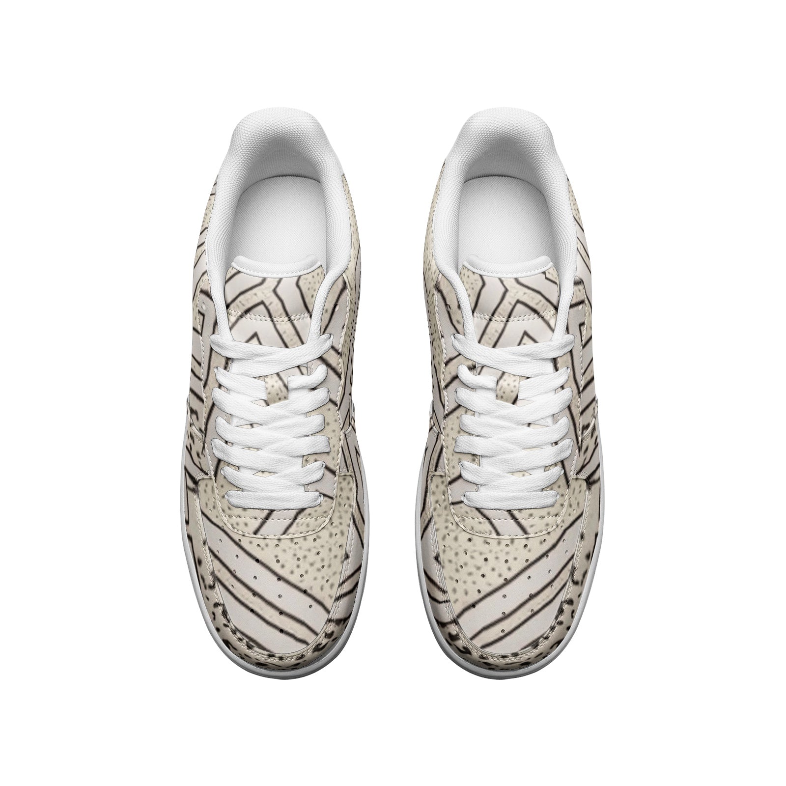 FZ Unisex Low Top Leather Sneakers