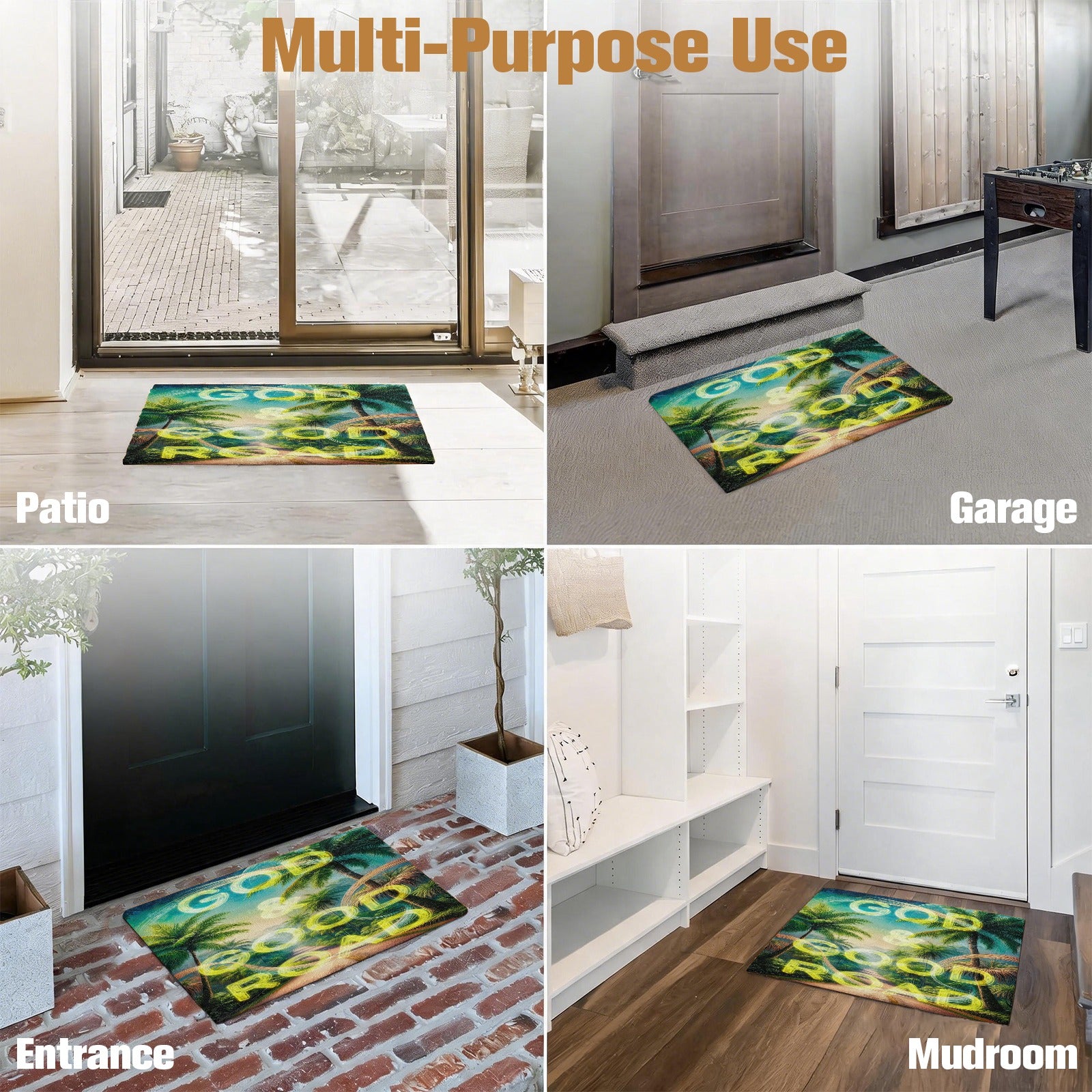 FZ Good Road Natural Coir Doormat
