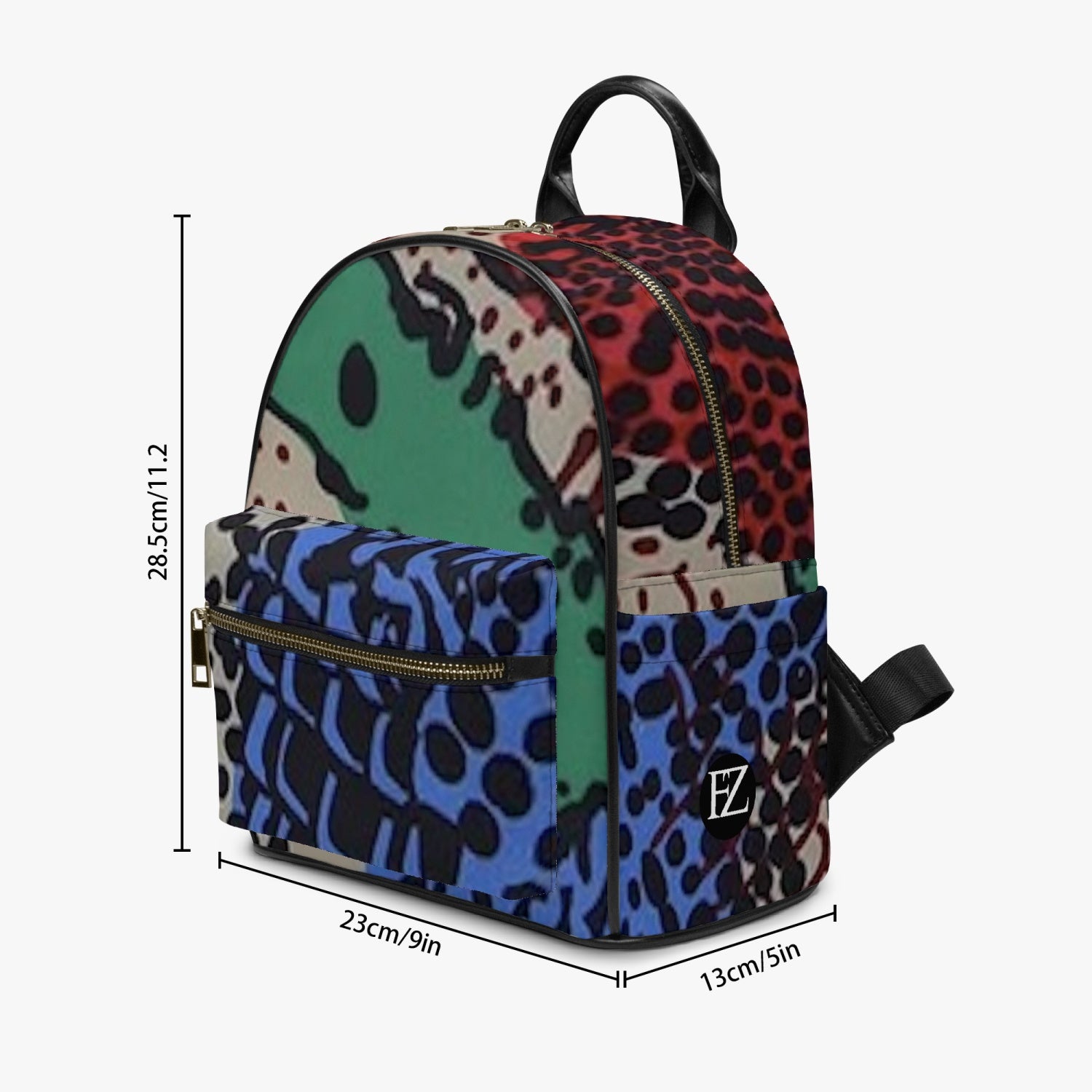 FZ Safari Printed PU Backpack - FZwear